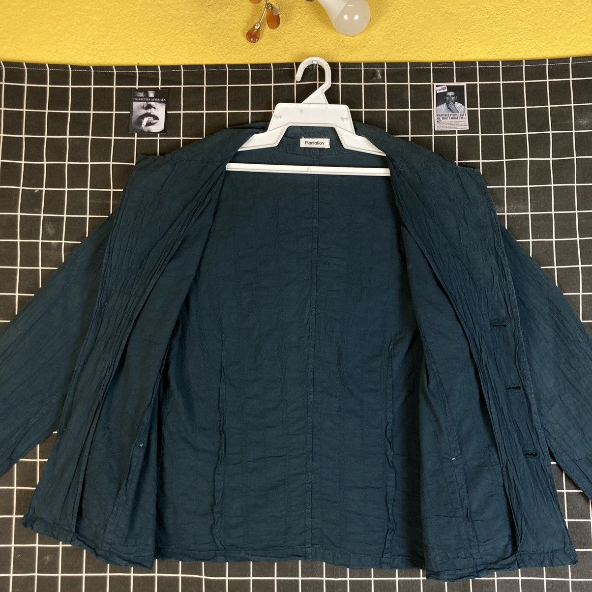 Issey Miyake 🇯🇵 PLANTATION by ISSEY MIYAKE BUTTON UP LINEN JACKET Size M / US 6-8 / IT 42-44 - 8 Thumbnail