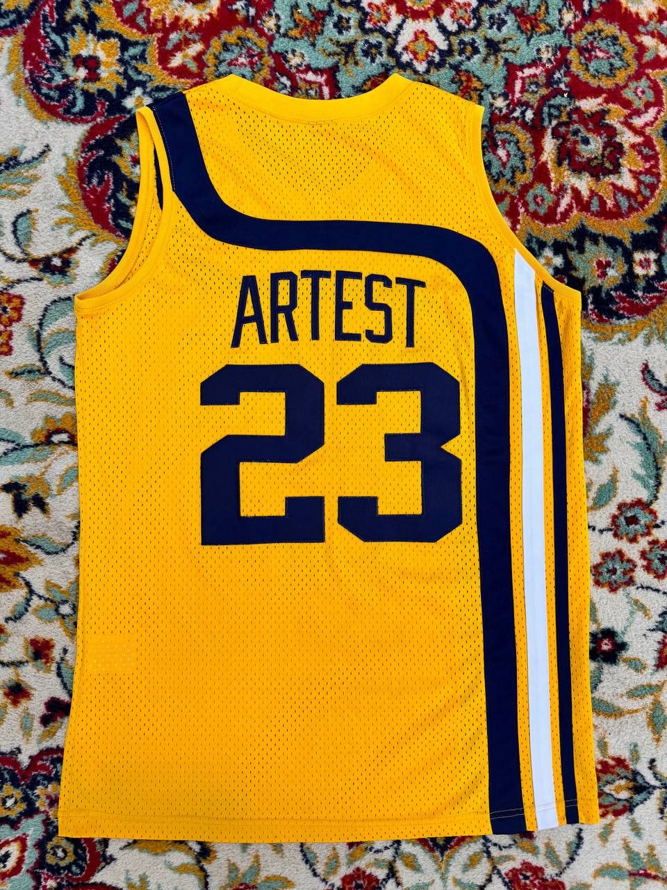 NBA × Vintage Ron Artest Men's M Nike Swingman Indiana Pacers Throwback Size US M / EU 48-50 / 2 - 2 Thumbnail