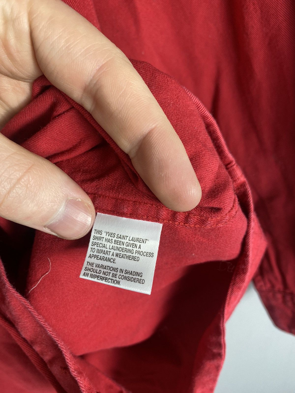 Yves Saint Laurent Vintage 90s YSL Yves Saint Laurent shirt Size US S / EU 44-46 / 1 - 8 Thumbnail