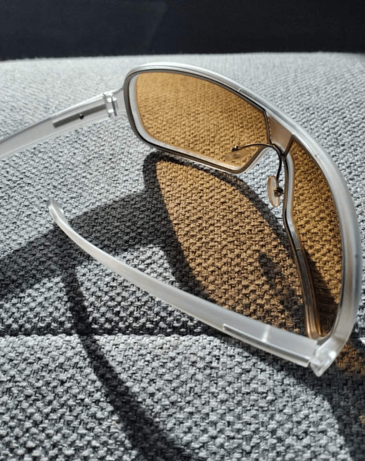 Prada PRADA Sunglasses SPR 10D Sport Red Tab Shield Mask Symbole Size ONE SIZE - 4 Thumbnail