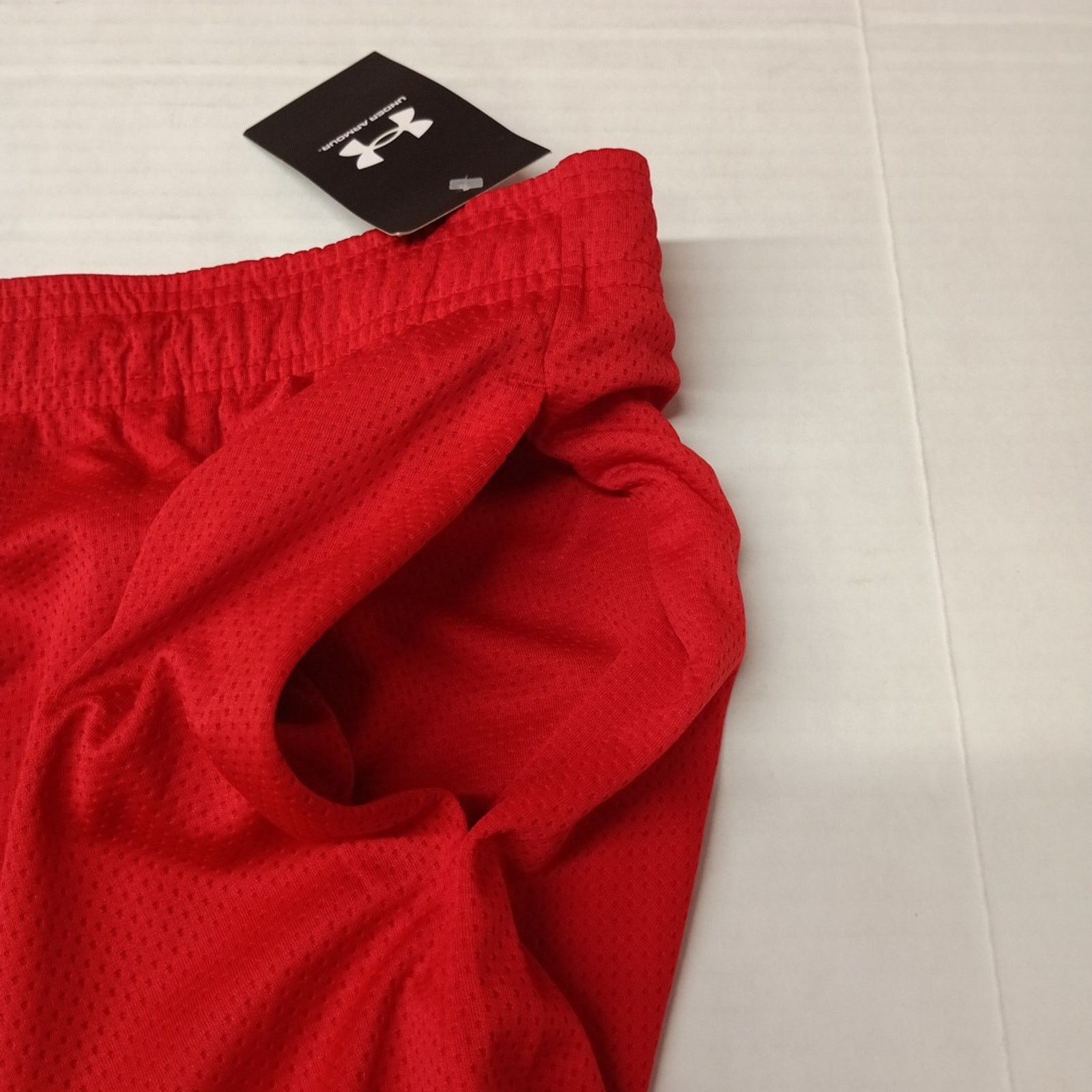 Under Armour Under Armour Men's UA Tech Mesh Shorts Size 3XLT Red 11" Ins Size US 44 / EU 60 - 3 Thumbnail