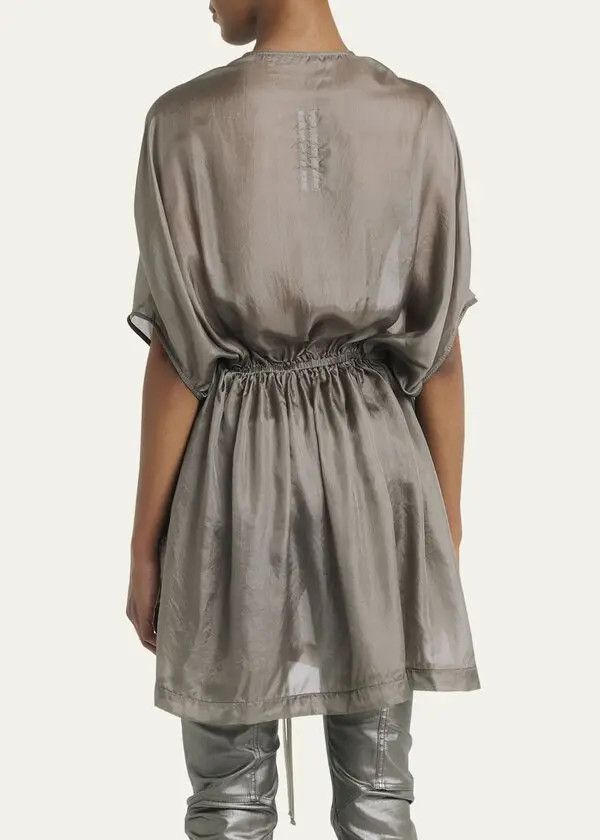 Rick Owens o1y0126 Mini Dress in Gray Size S / US 4 / IT 40 - 3 Thumbnail