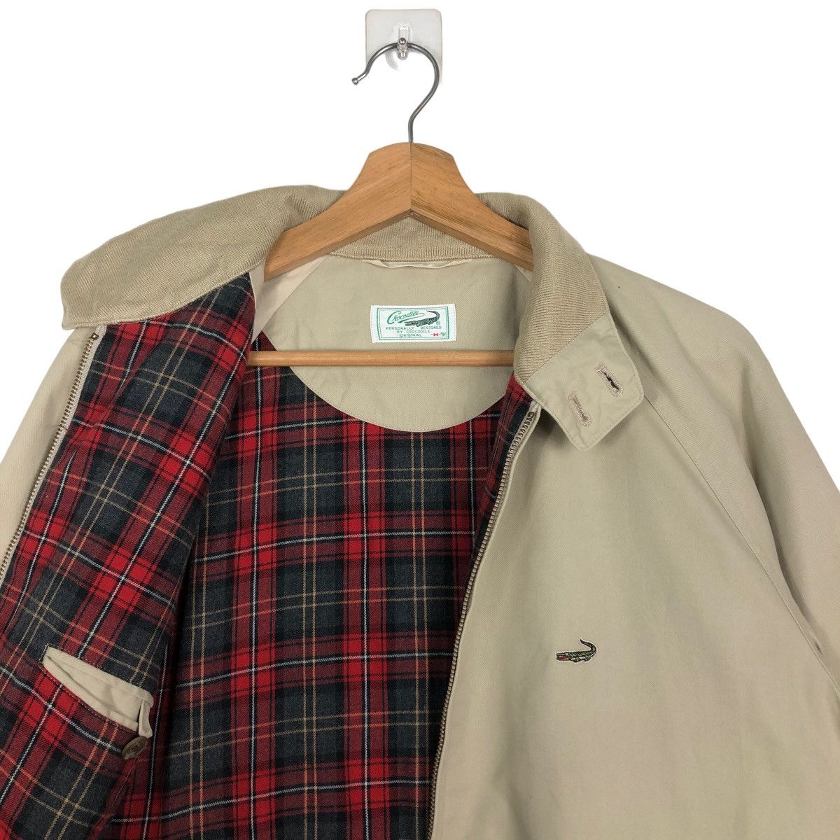 Japanese Brand 🔥90’s Vintage Bomber Jacket Tartan Lining Crocodile Japan Size US M / EU 48-50 / 2 - 10 Thumbnail