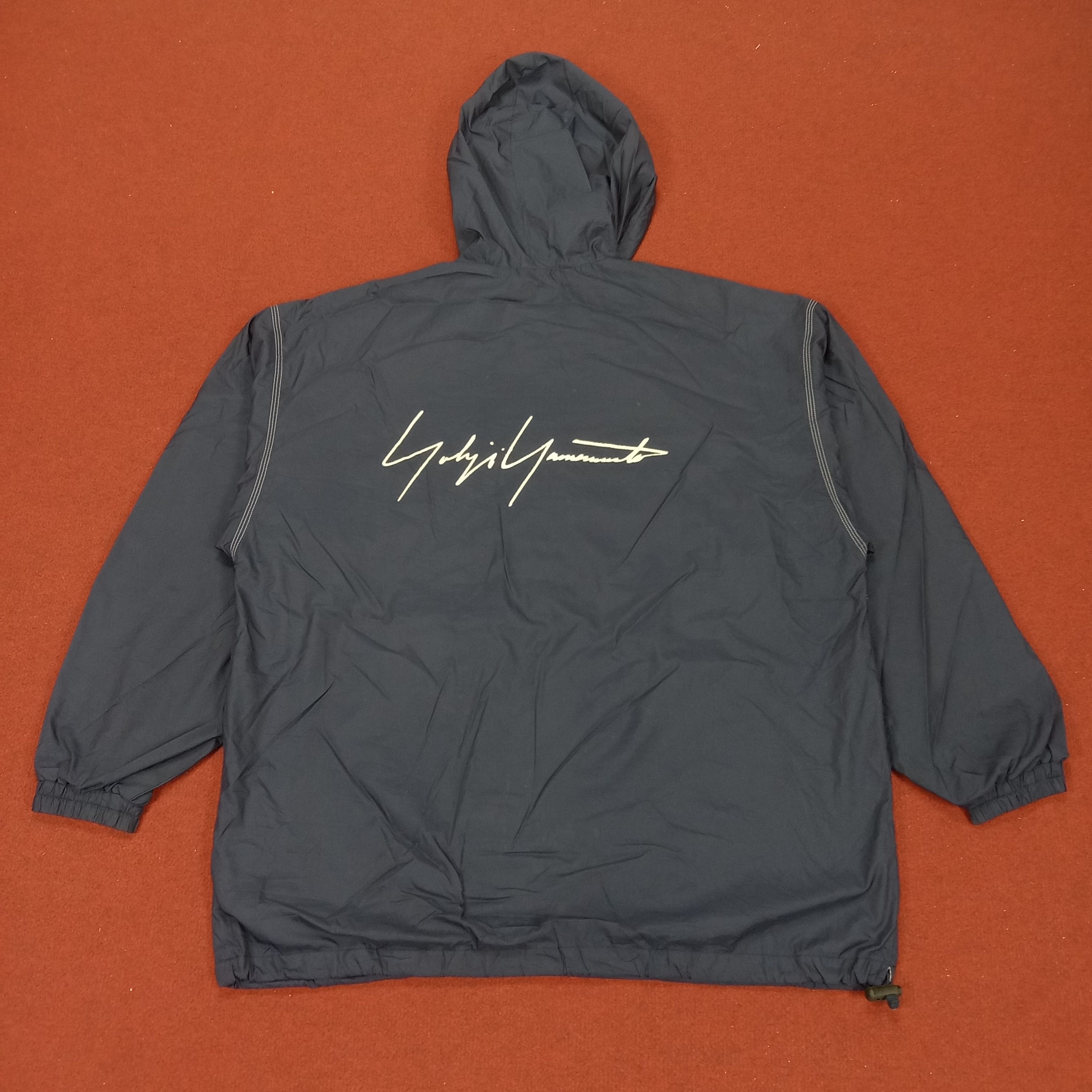 Adidas X Custom Yohji Yamamoto Art Half Zipper Windbreaker