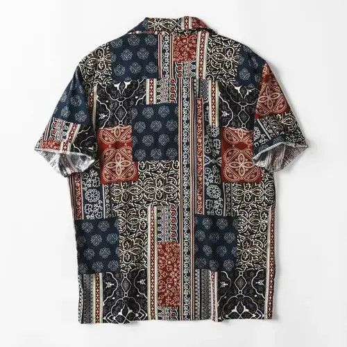 Japanese Brand New 2022 Rare Native Bandana Casual Shirt Multicolor Size US XL / EU 56 / 4 - 3 Thumbnail