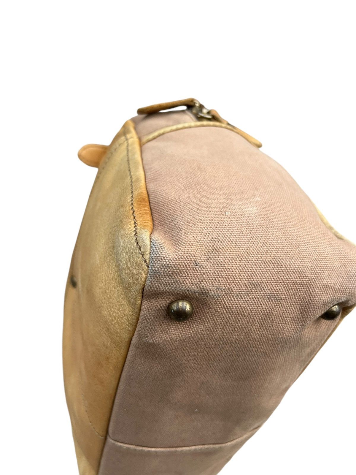 Leather Folna Japan Distressed Sun Faded Patina Leather Bag Size ONE SIZE - 12 Thumbnail