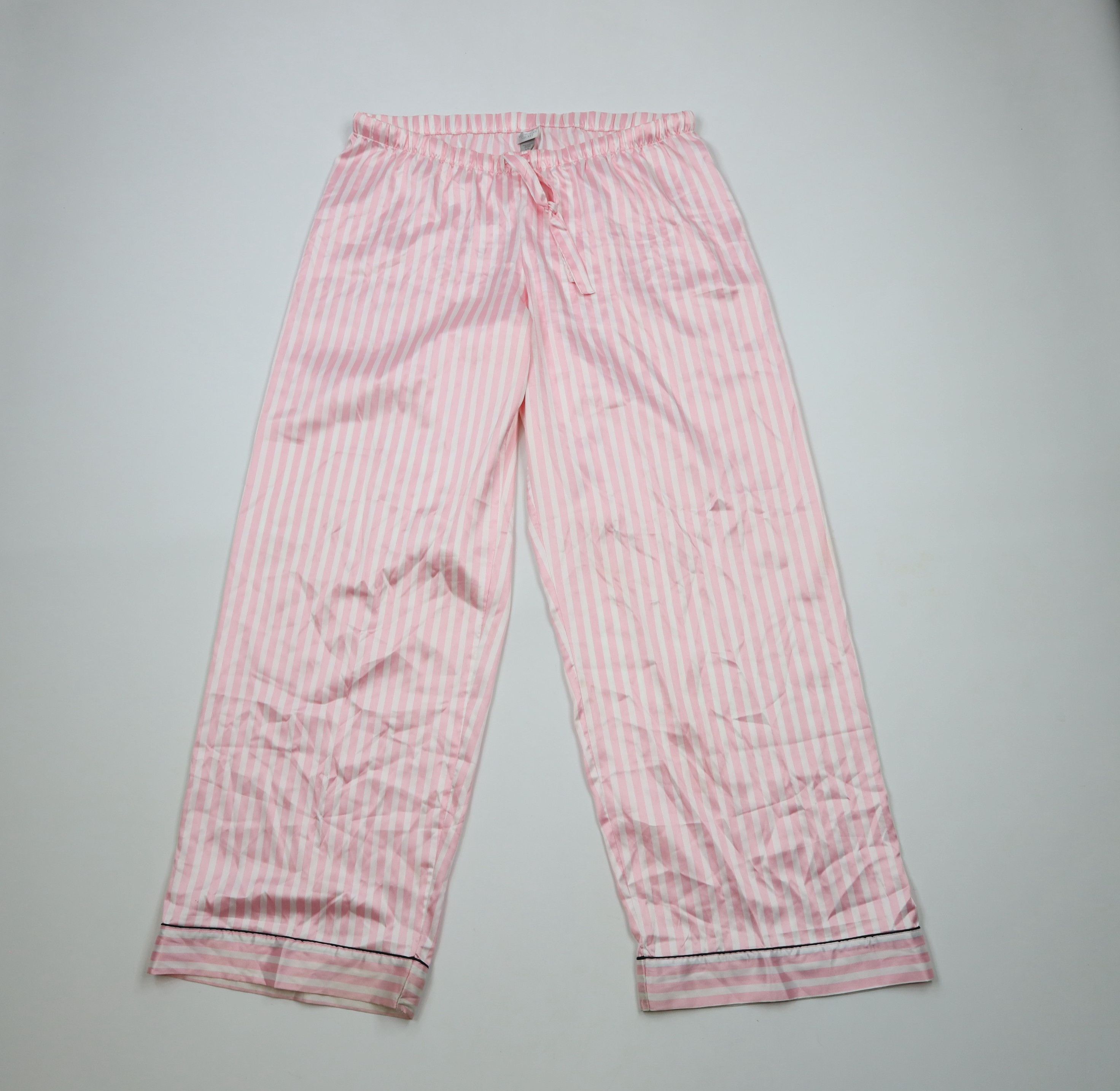 Victoria's Secret × Vintage Vintage Victoria's Secret Silky Polyester Striped Pajamas Size L / US 10 / IT 46 - 12 Thumbnail