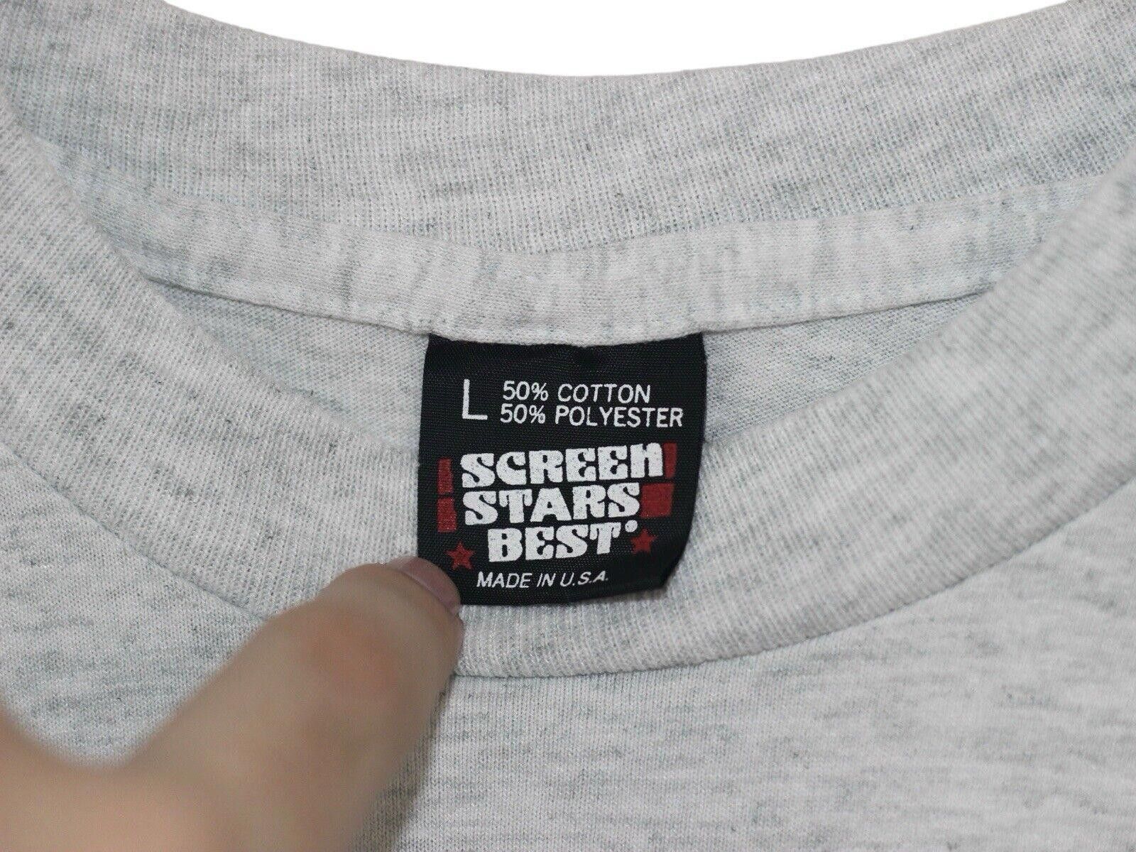 Fruit Of The Loom Vintage Screen Stars T-shirt International Space Camp NASA L Size US L / EU 52-54 / 3 - 8 Thumbnail
