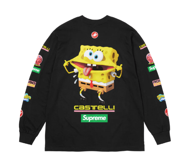 SquarePants/Castelli® Racing L/S Tee Racing Tee SquarePants/Castelli® L/S