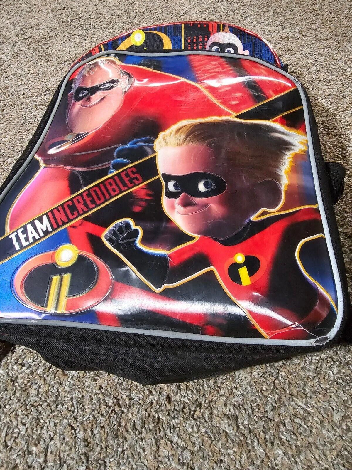 Designer Disney Pixar The Incredibles 2 Team Incredibles Backpack Size ONE SIZE - 2 Thumbnail