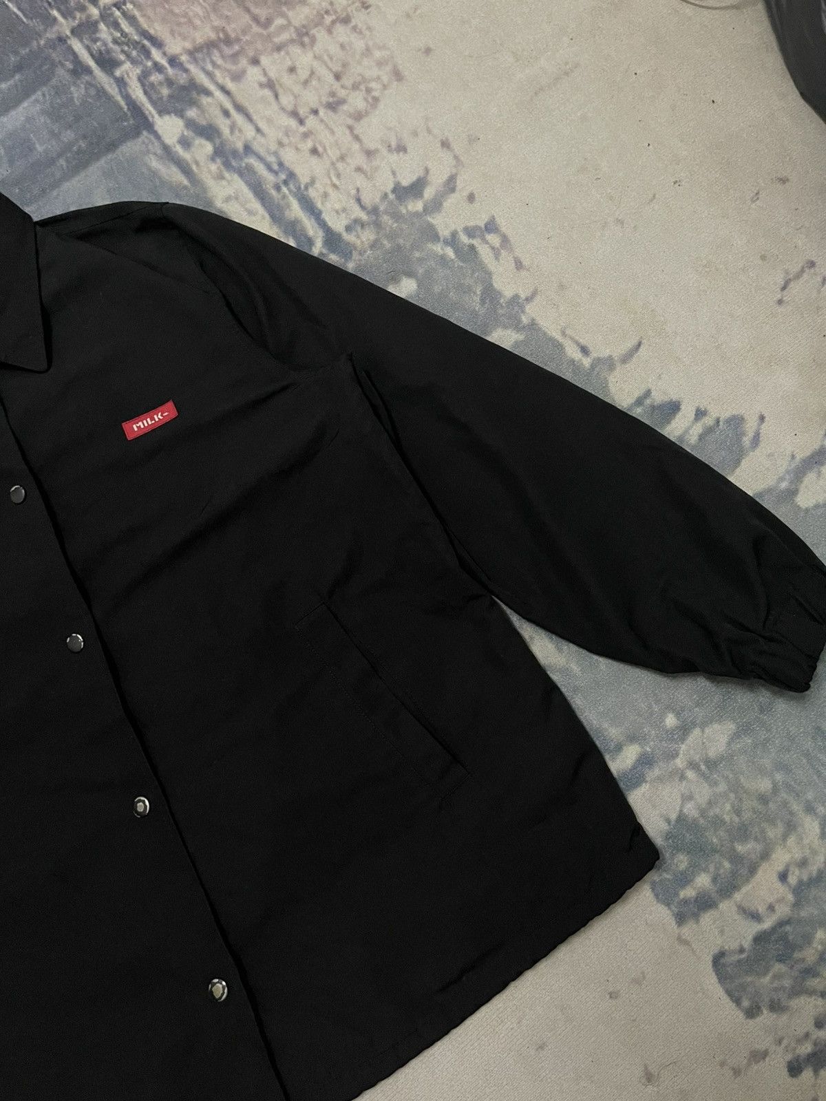 Japanese Brand 2000s MILKFED SPELLOUT COACH JACKET RARE DESIGN Size US S / EU 44-46 / 1 - 4 Thumbnail