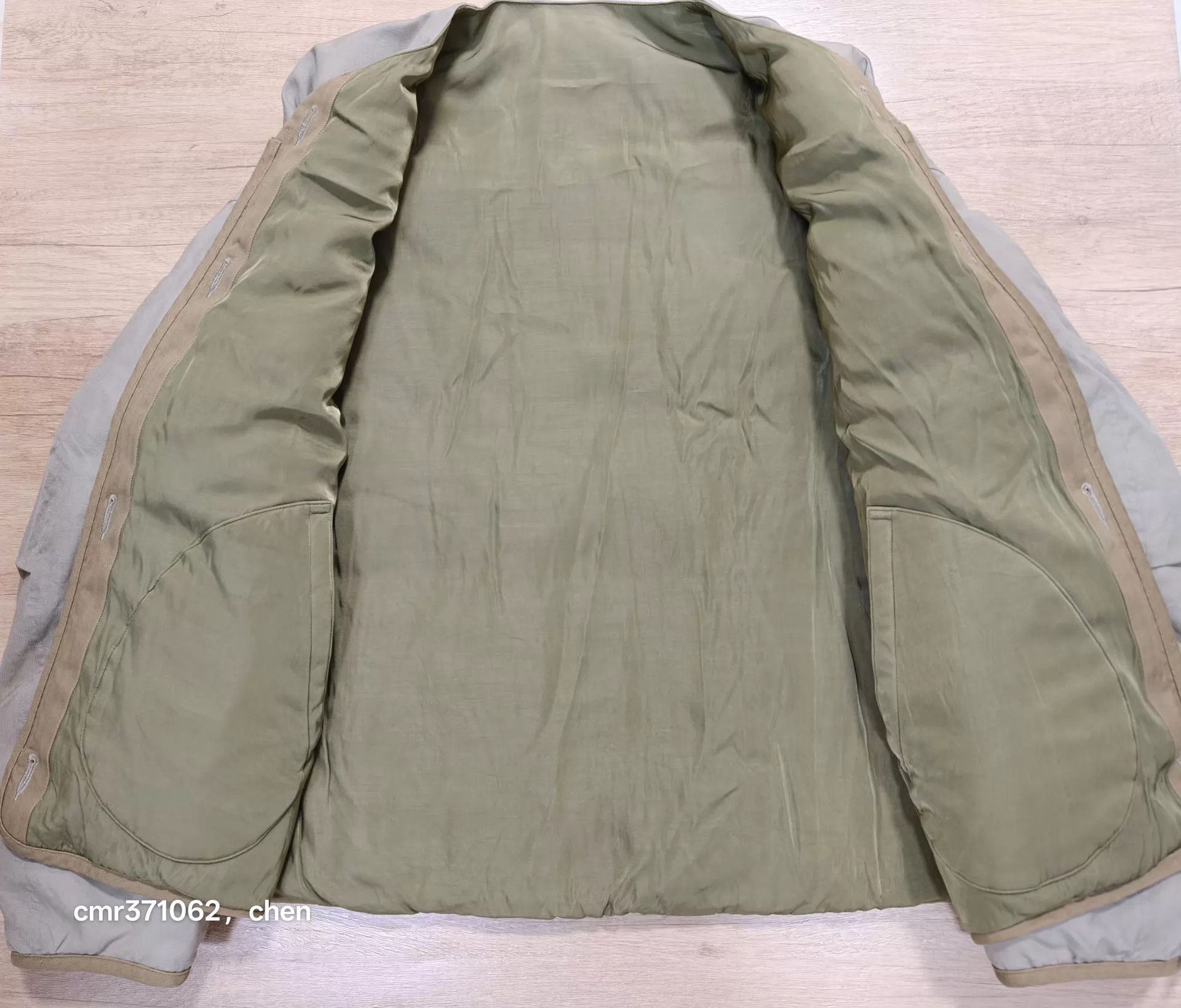 Visvim VISVIM 25AW IRIS DOWN JKT Beige 1, Double-Sided Wool-Linen Size US S / EU 44-46 / 1 - 5 Thumbnail