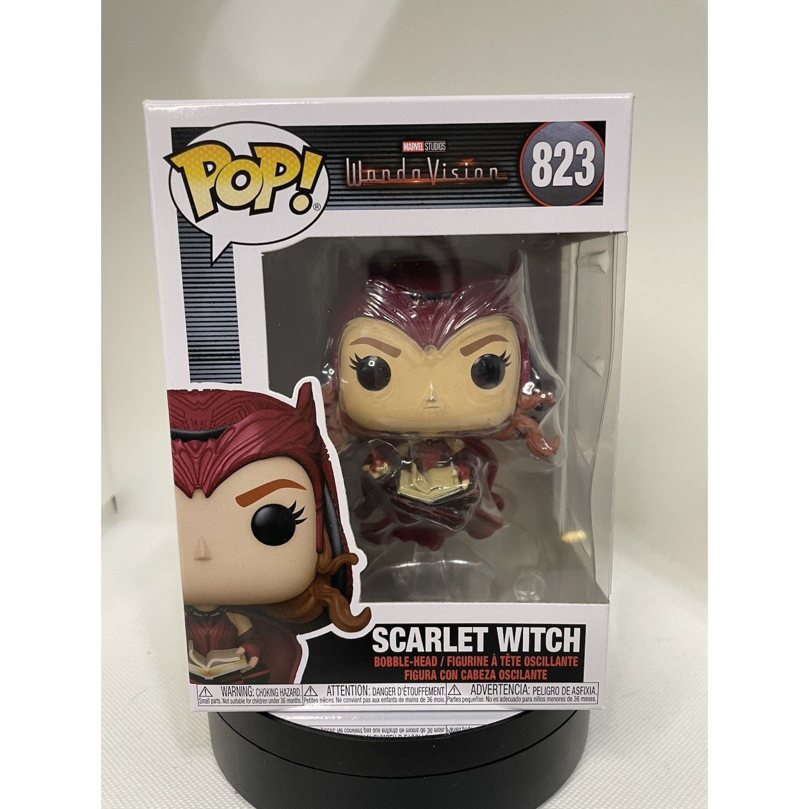 Marvel Comics Funko Pop! Scarlet Witch #823 - Wandavision - Pop Protector Size ONE SIZE - 1 Thumbnail