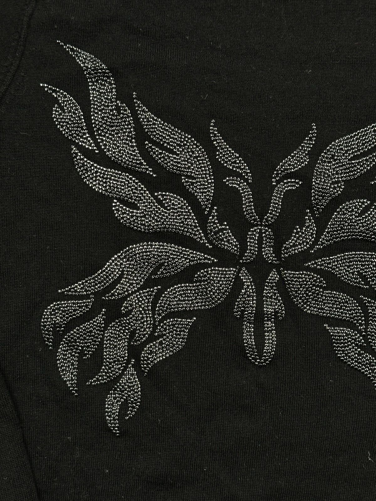 Zadig & Voltaire Zadig & Voltaire Nosfa Bis M-Rec Wool Top Sweater Butterfly Size XS / US 0-2 / IT 36-38 - 6 Thumbnail