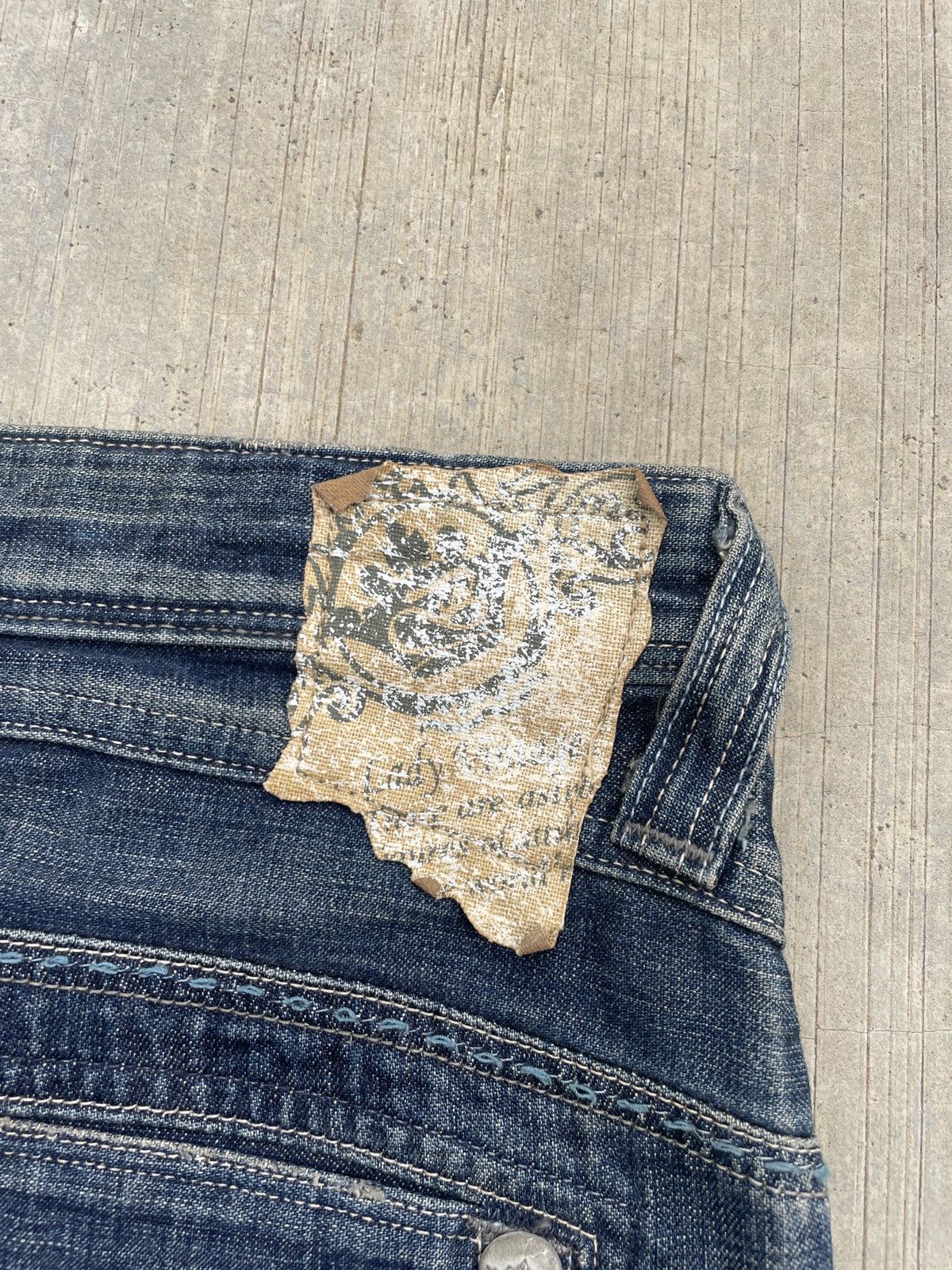 Japanese Brand 2000s JAPANESE BRAND BRAPPERS MUD WASH FLARE JEANS Size US 30 / EU 46 - 8 Thumbnail