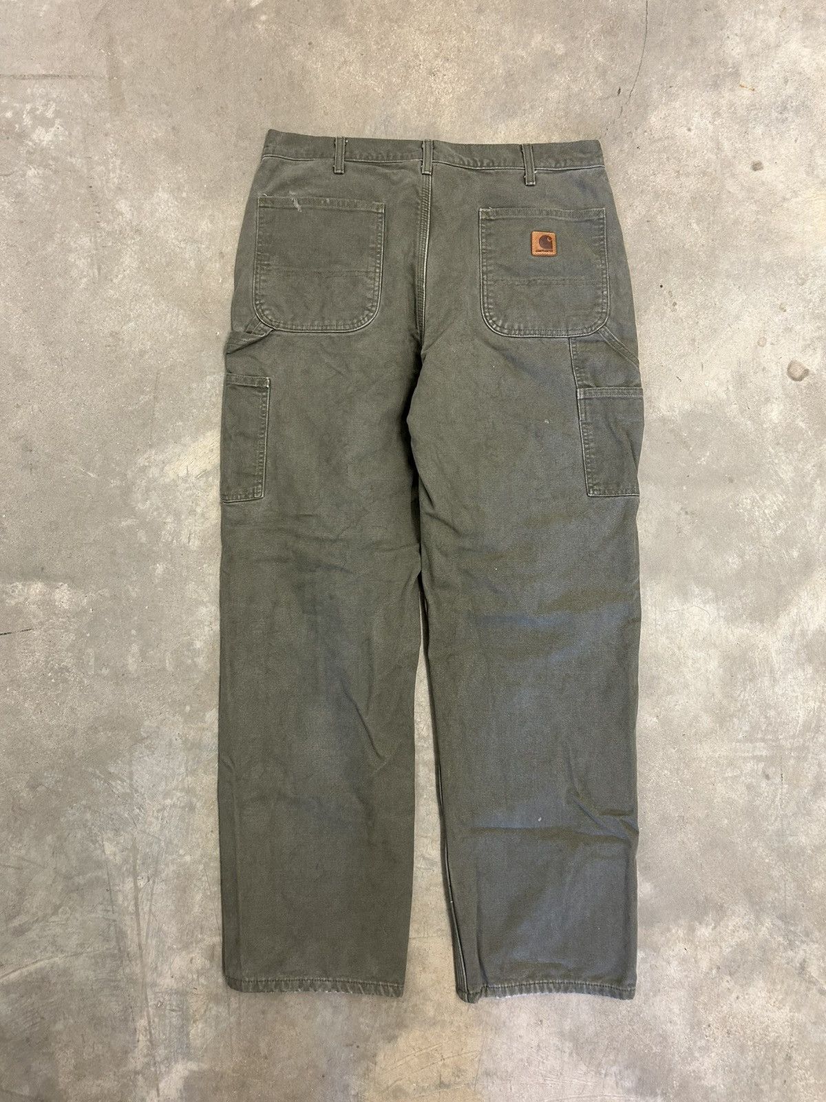Green Carhartt Painters Pants Vintage Carhartt Carpenter Pants