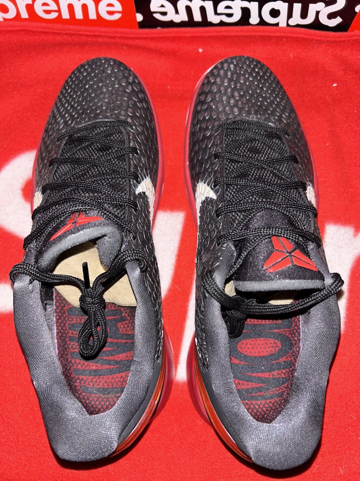 Nike Nike Kobe 6 Bred 429659-001 size 9.5 with box VNDS Size US 9.5 / EU 42-43 - 4 Thumbnail