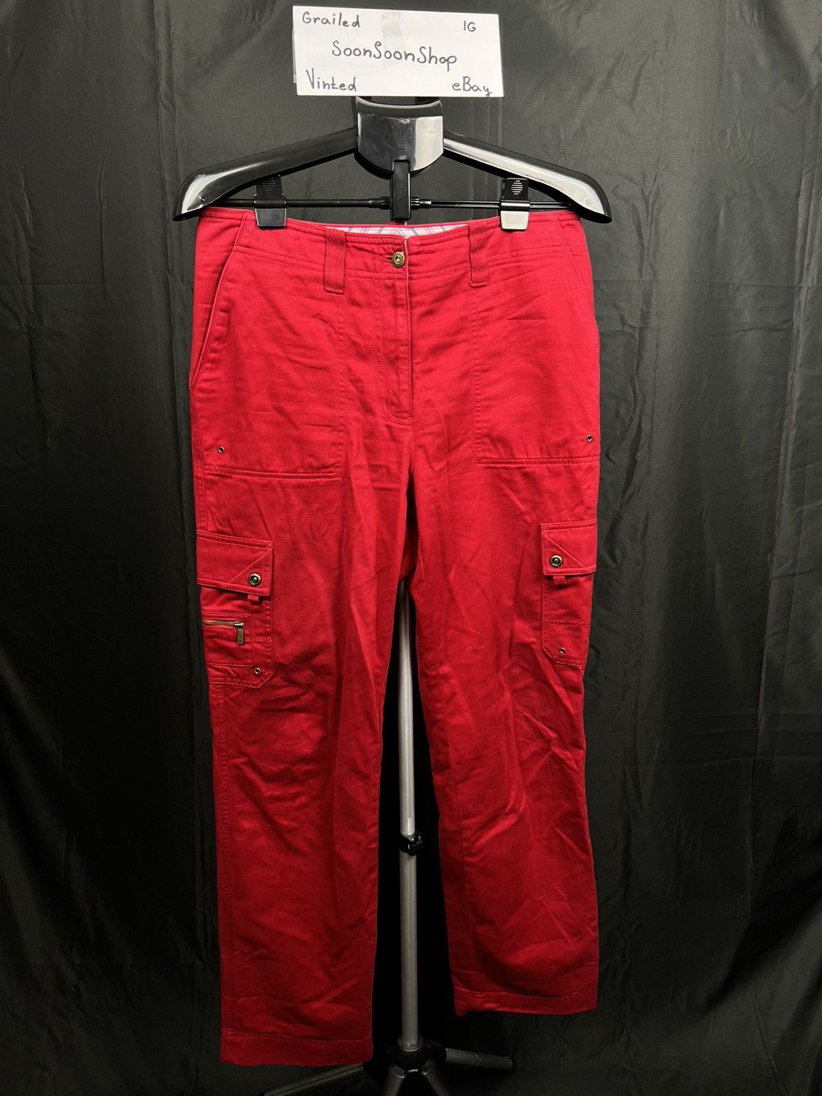 Lauren Ralph Lauren × Polo Ralph Lauren × Ralph Lauren Lauren Ralph Lauren cargo old money pants Size US 33 - 1 Thumbnail