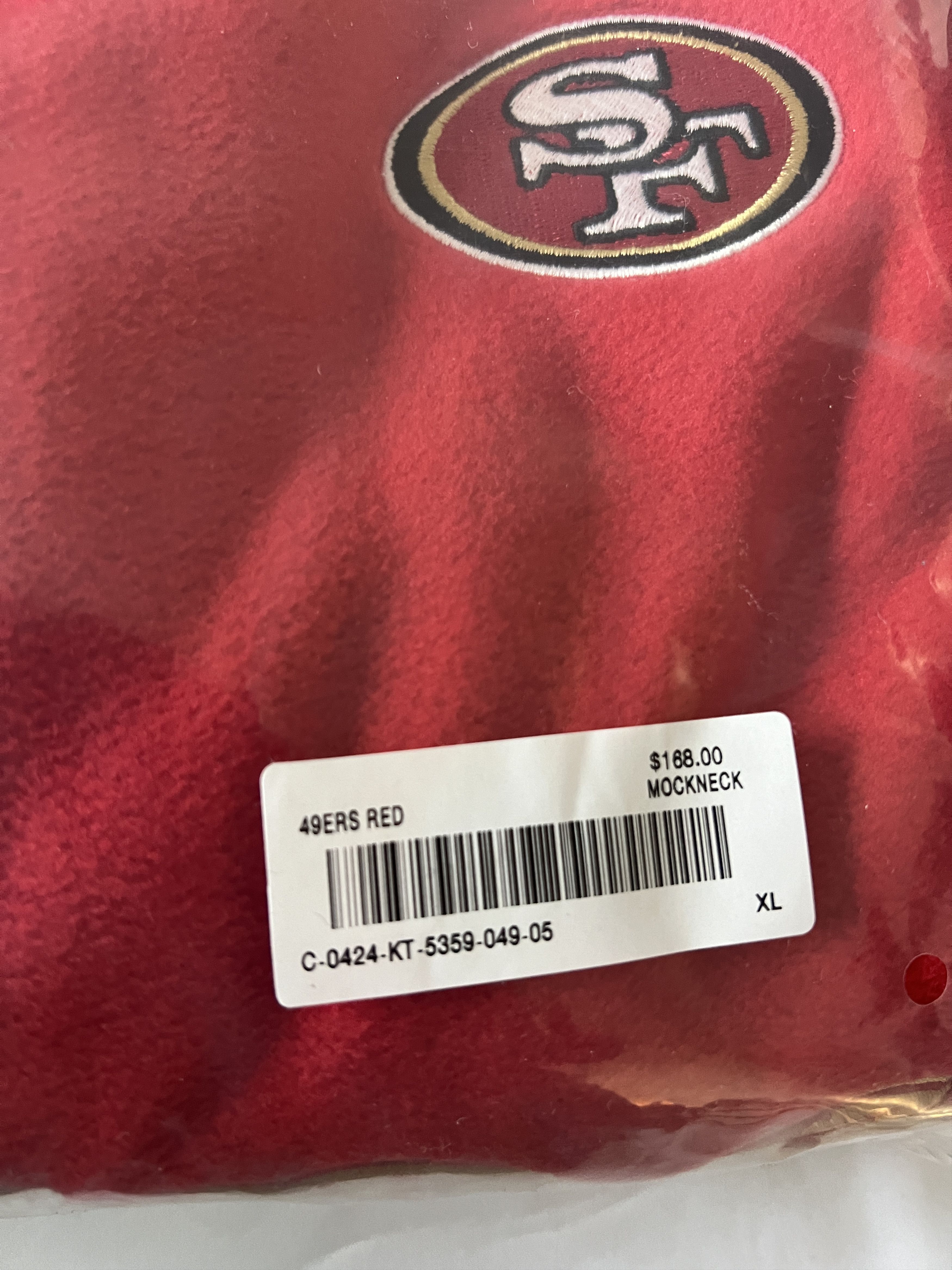 NFL OVO x NFL x Polartec 49ERS MOCK NECK QUARTER-ZIP FLEECE Size US XL / EU 56 / 4 - 4 Thumbnail