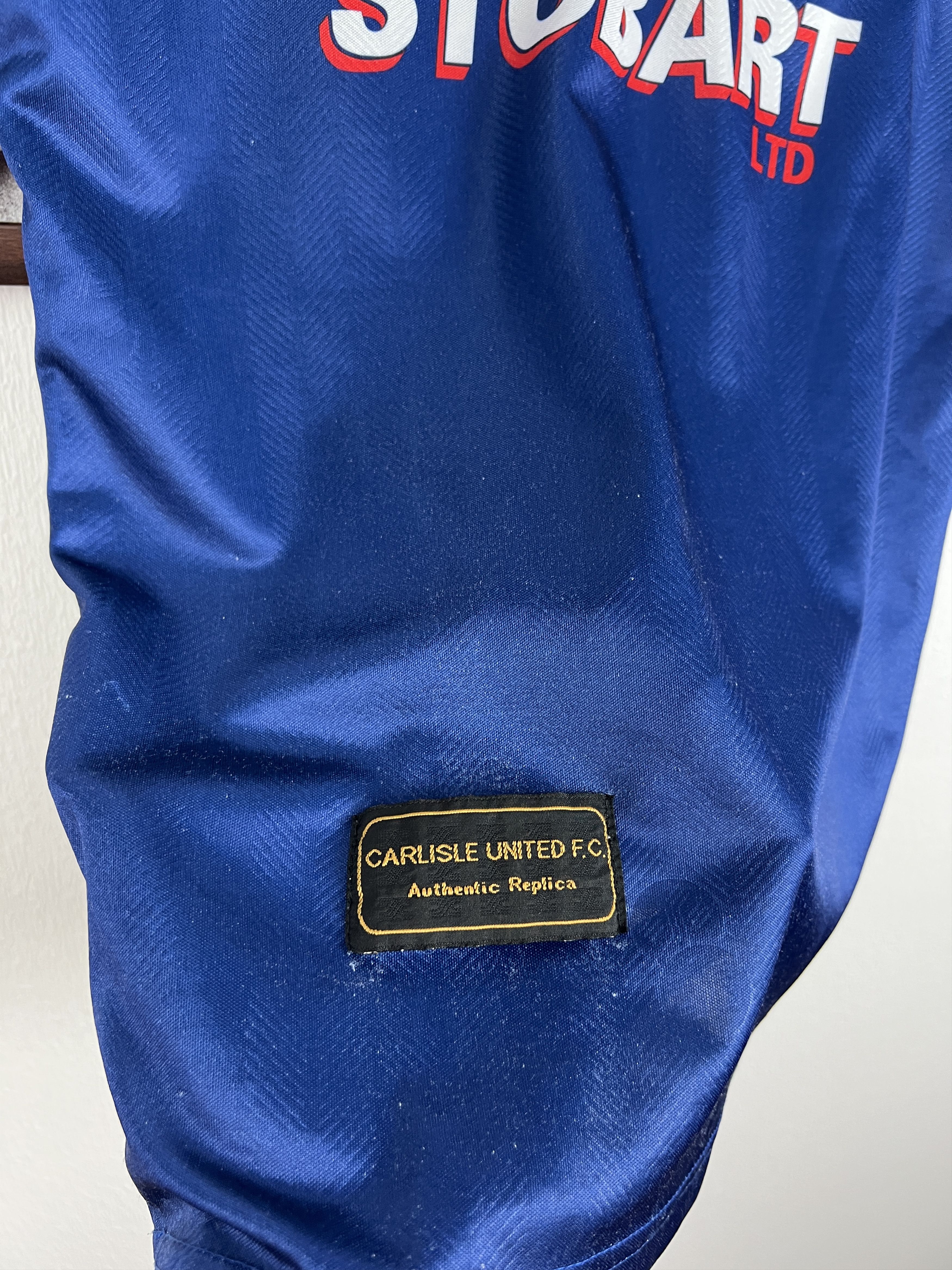 Vintage Carlisle United football shirt Soccer Jersey Trikot Boys M Size US XXS / EU 40 - 8 Thumbnail