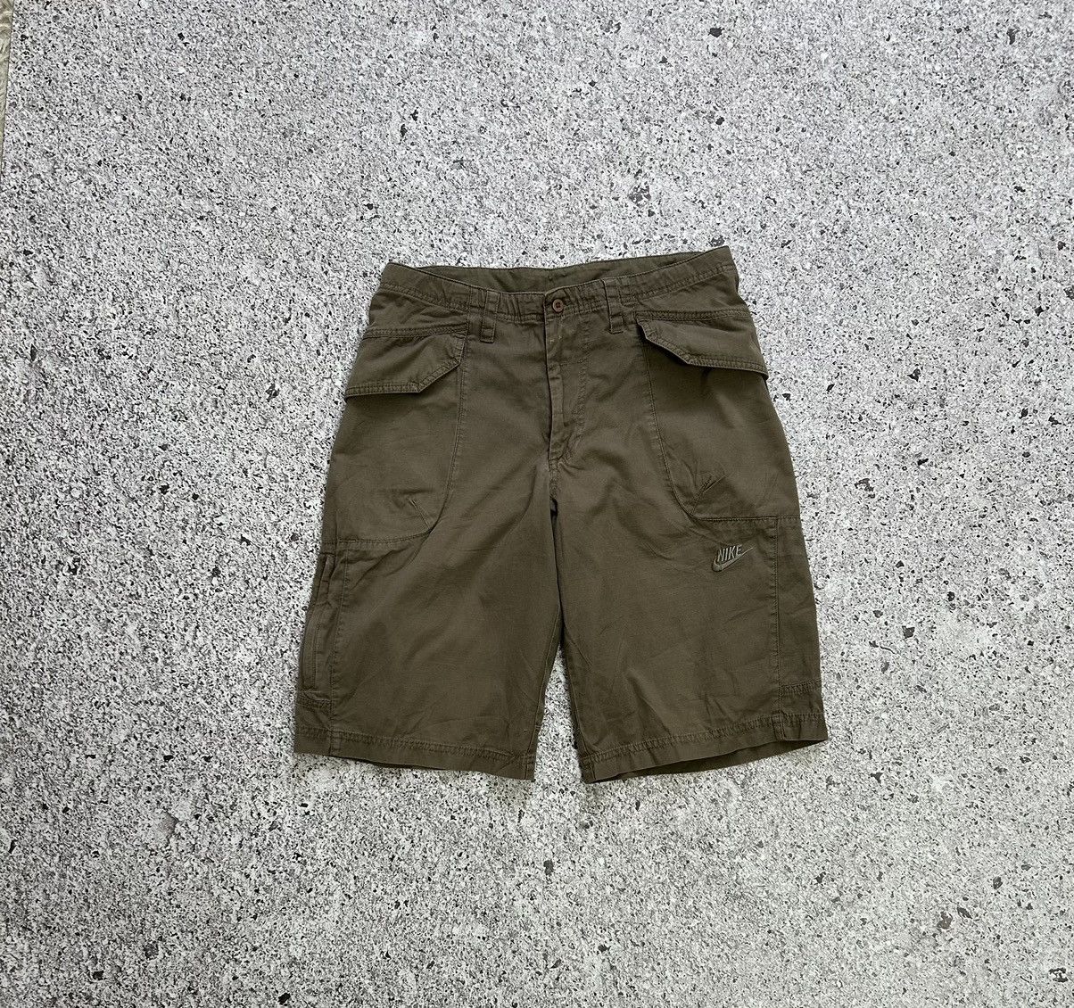 Nike × Vintage Vintage Nike military multi pocket cargo shorts cw21 size M Size US 32 / EU 48 - 3 Thumbnail
