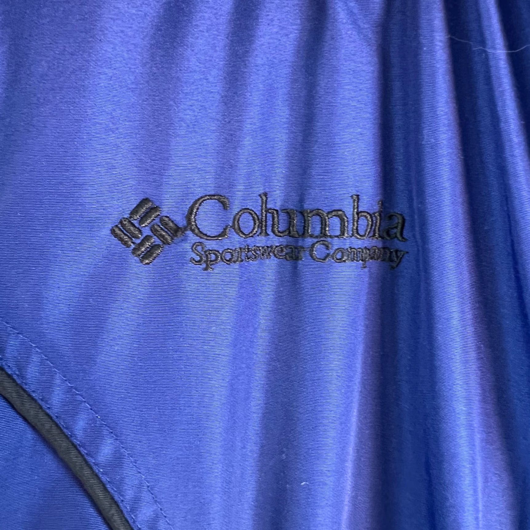Vintage Columbia Mens Quilted Jacket Blue Full Zip Collared Long Sleeve Sz M Shirt? Size US M / EU 48-50 / 2 - 3 Thumbnail