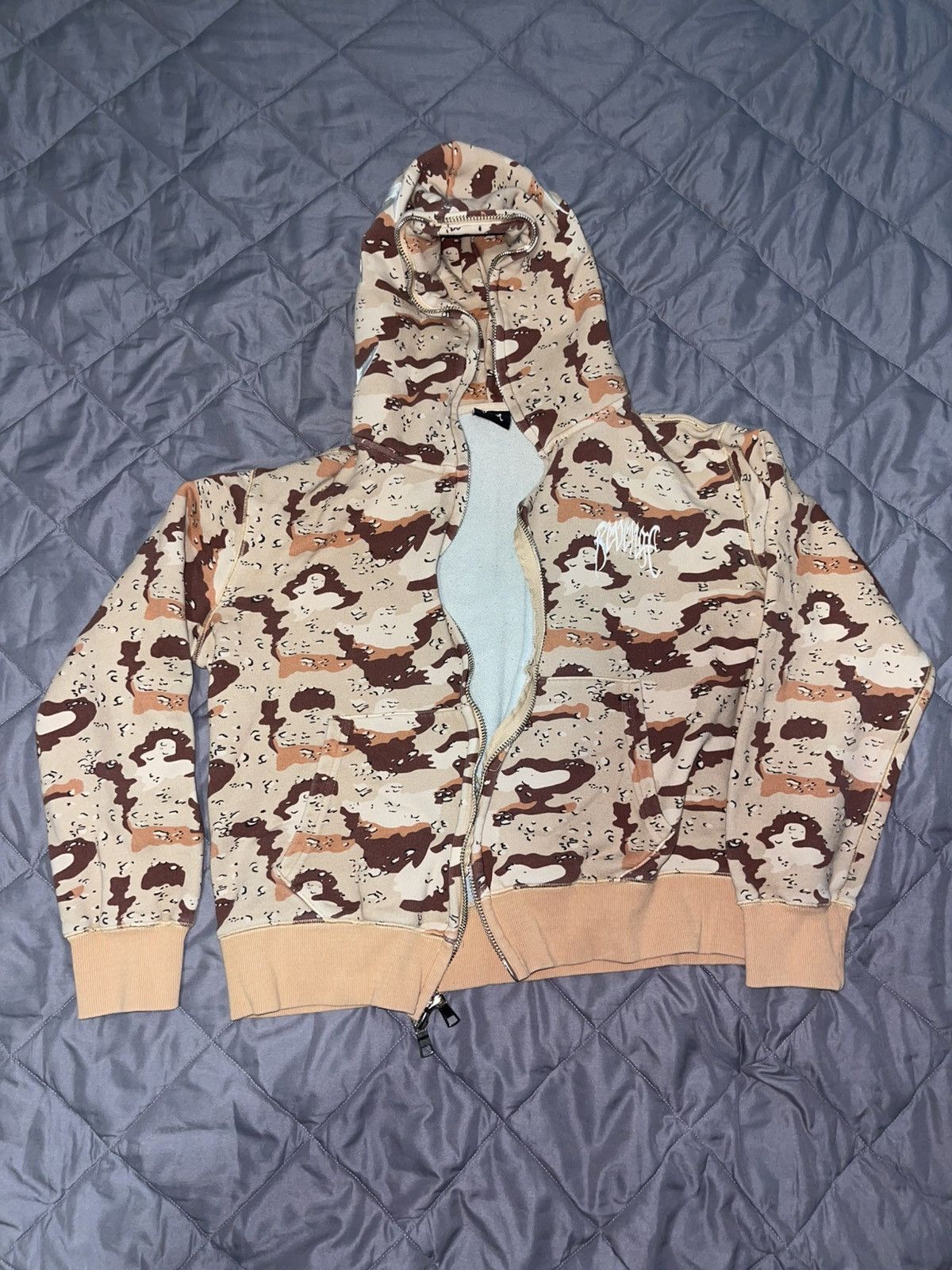 Designer × Revenge Revenge Zip Up Hoodie Size US S / EU 44-46 / 1 - 1 Thumbnail