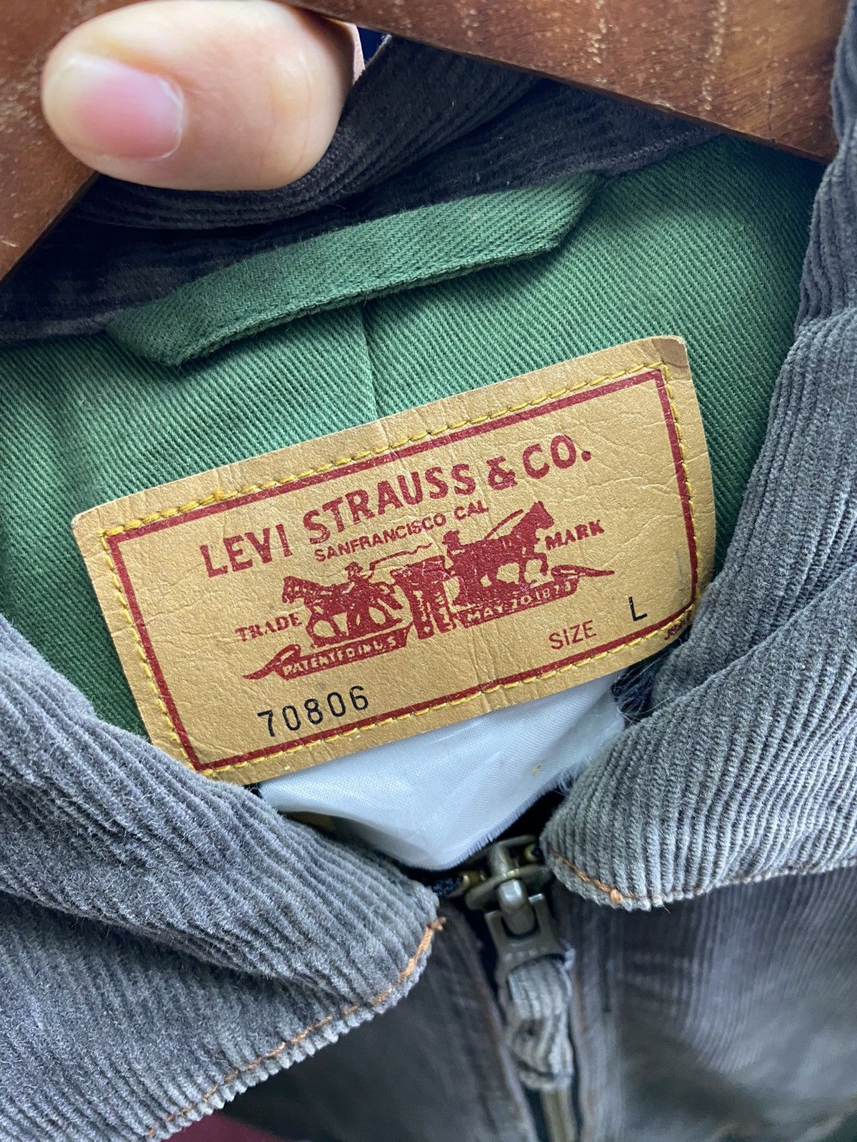 Levi's × Vintage Vintage Levi’s Strauss & Co faded jacket Size US L / EU 52-54 / 3 - 14 Thumbnail