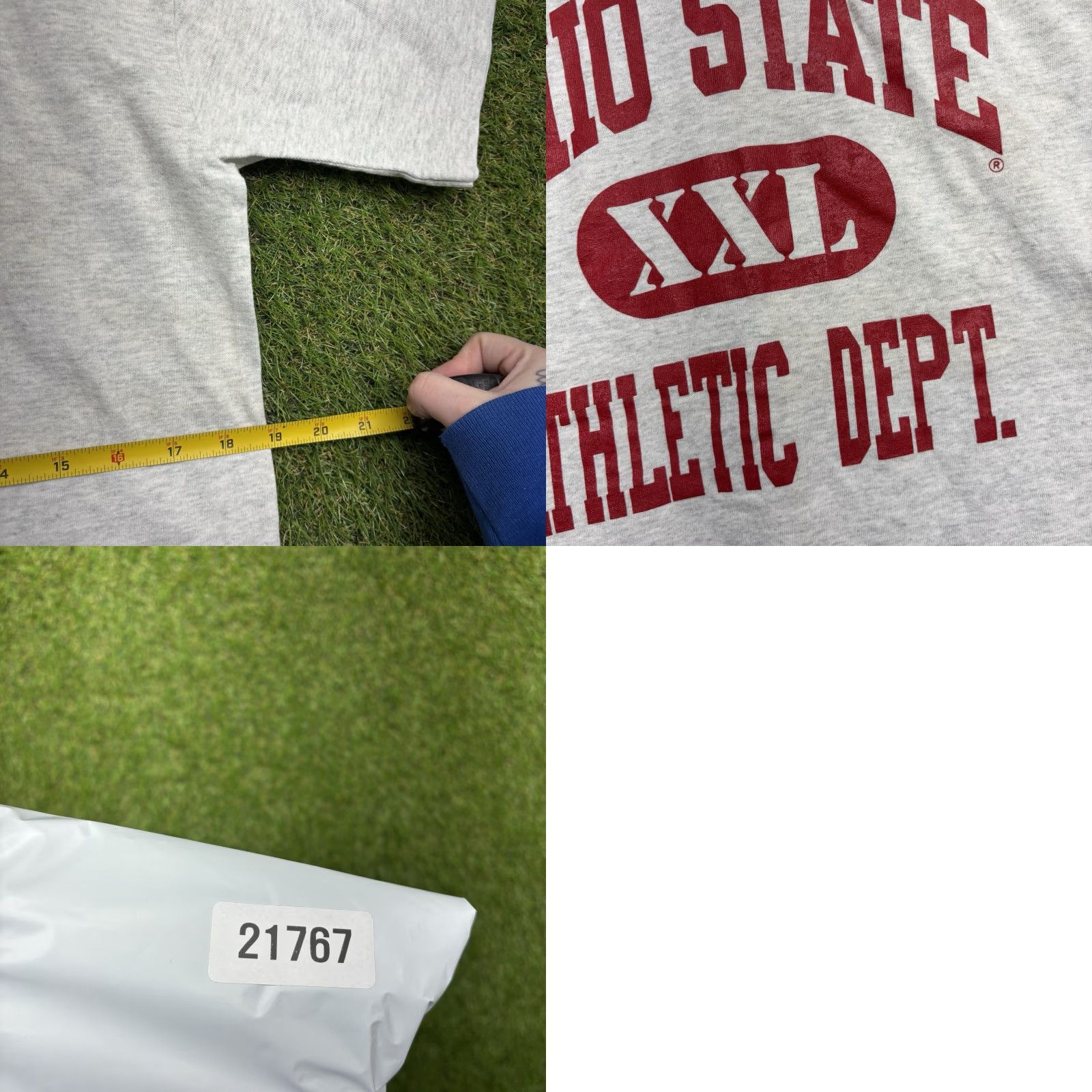 Vintage VINTAGE Ohio State Shirt Mens M Athletic Dept. OSU Buckeyes Department Logo Puffy Print team 90s University USA Shirt Mens Size US M / EU 48-50 / 2 - 8 Thumbnail