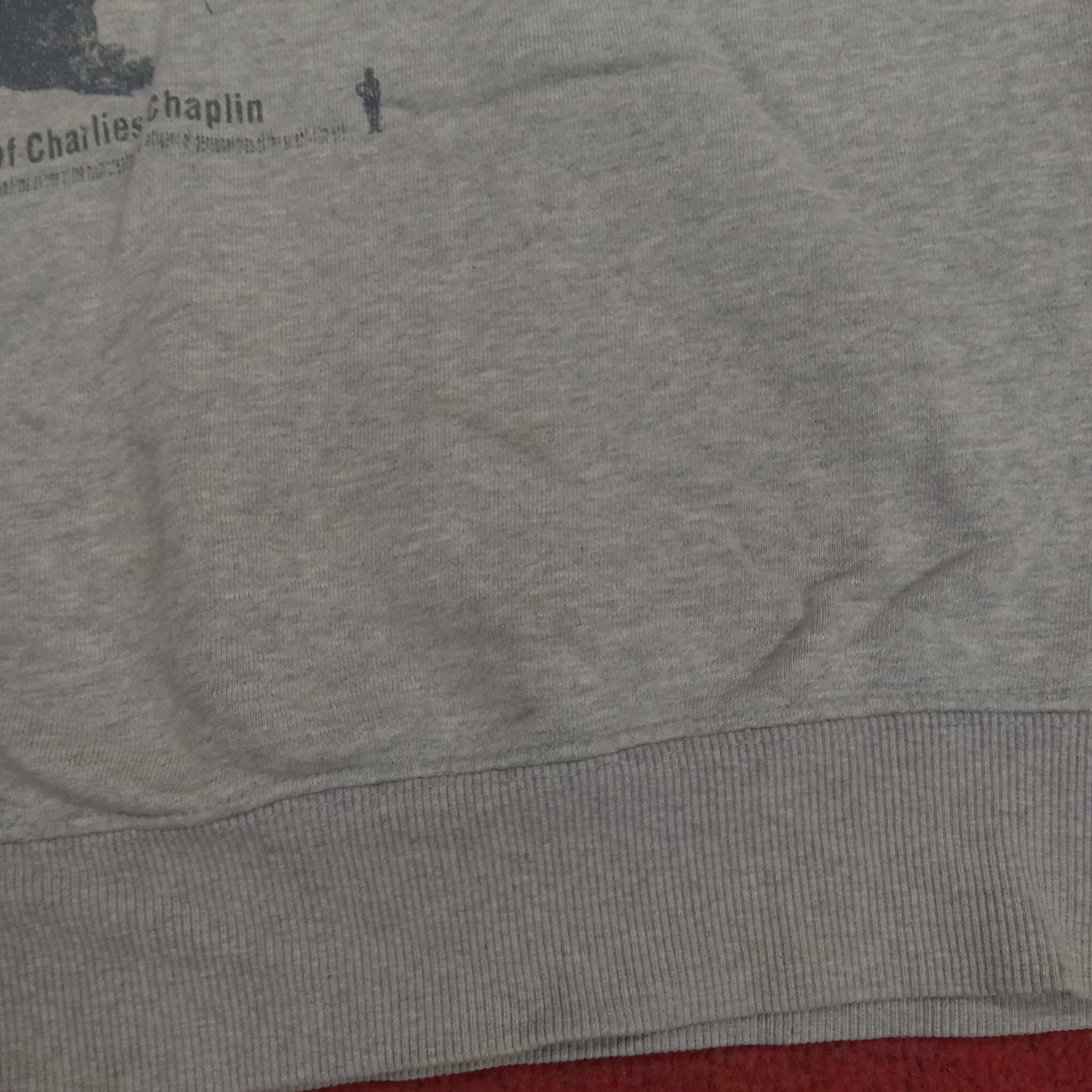 Vintage Charlie Comedian Photo Print Style Sweatshirt Size US M / EU 48-50 / 2 - 4 Thumbnail