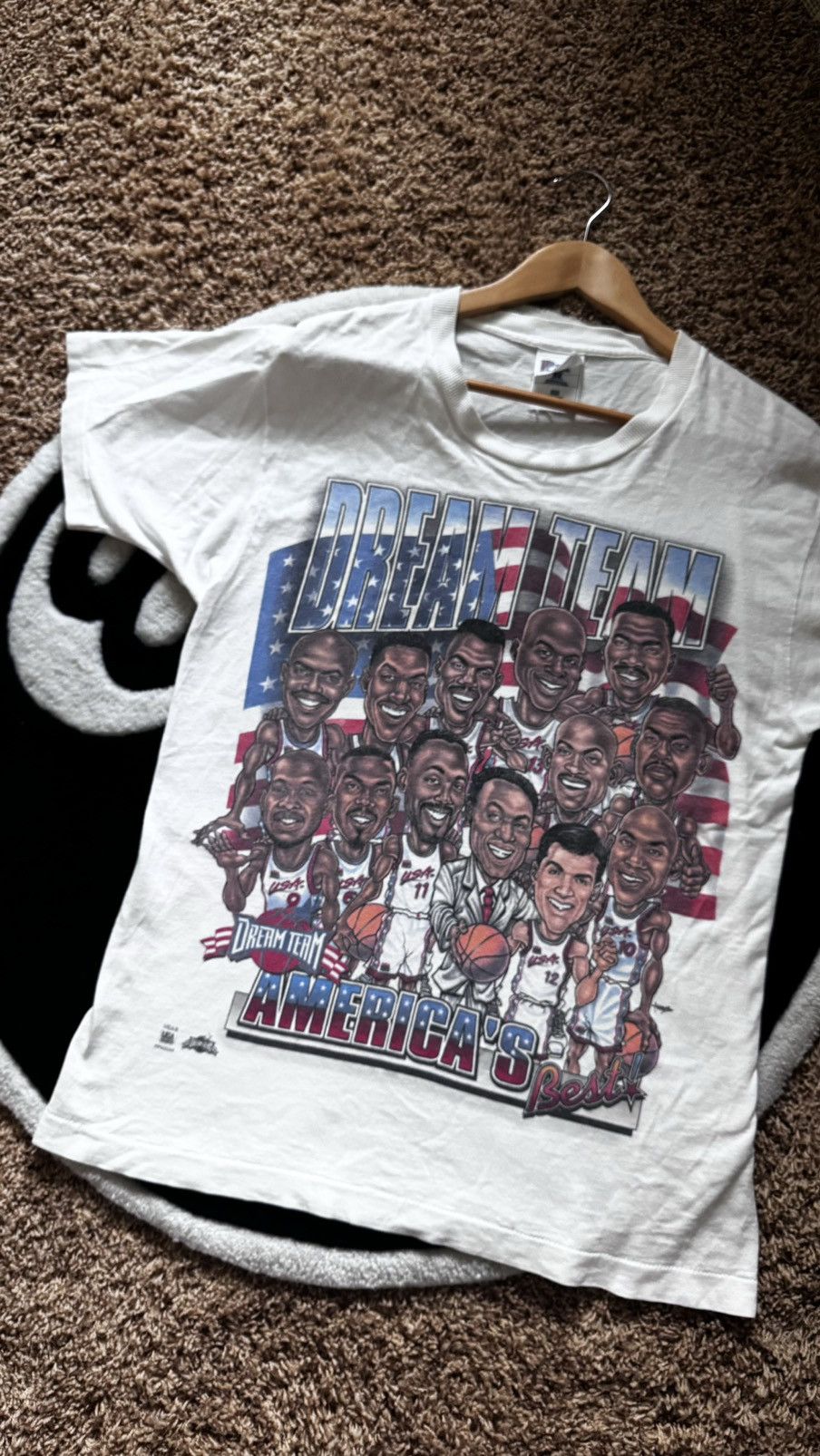 Vintage Vintage Dream Team graphic tee Size US M / EU 48-50 / 2 - 1 Thumbnail