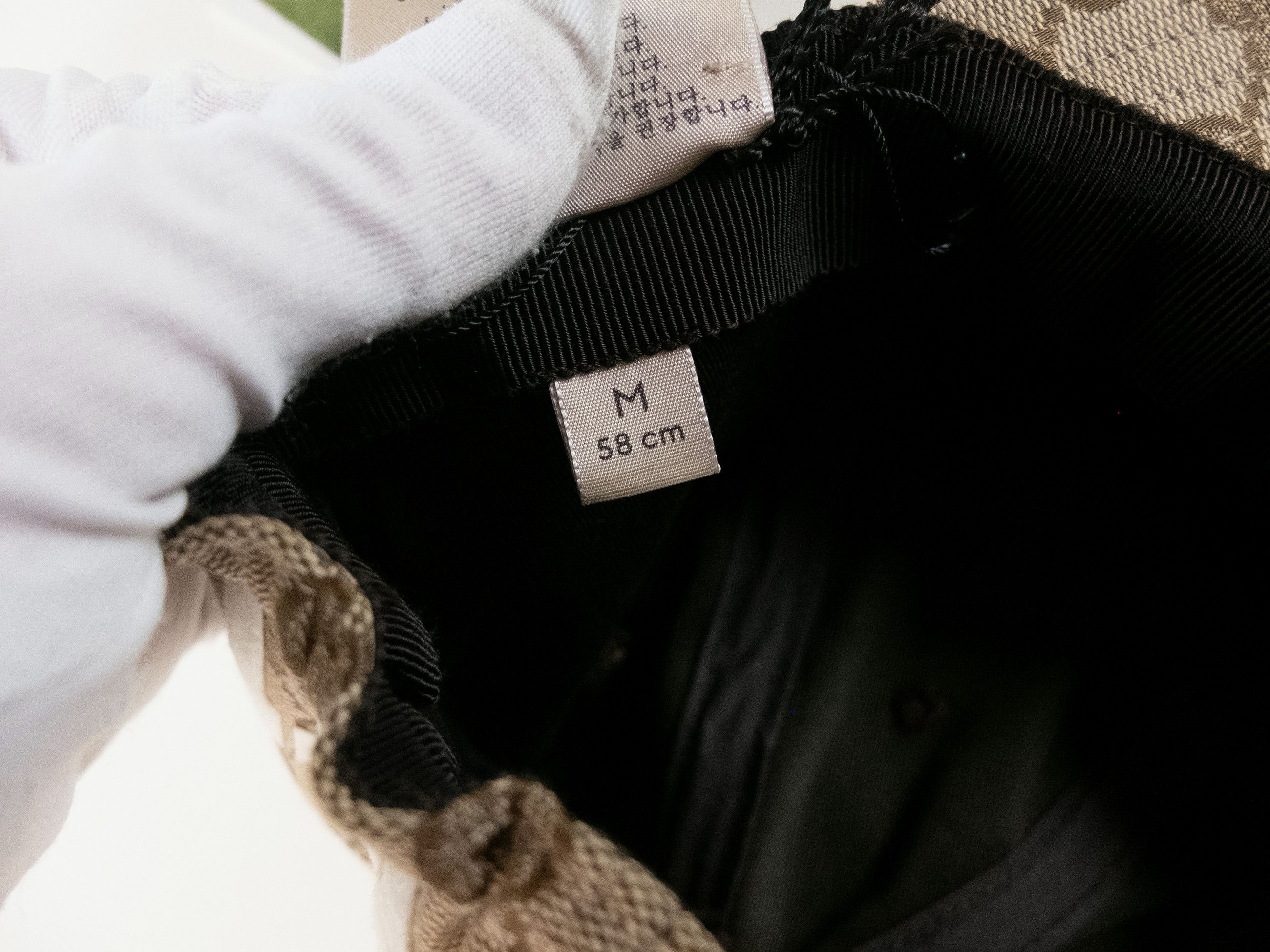 Gucci GUCCI beige GG Web logo canvas baseball cap Medium NWT Size ONE SIZE - 11 Thumbnail