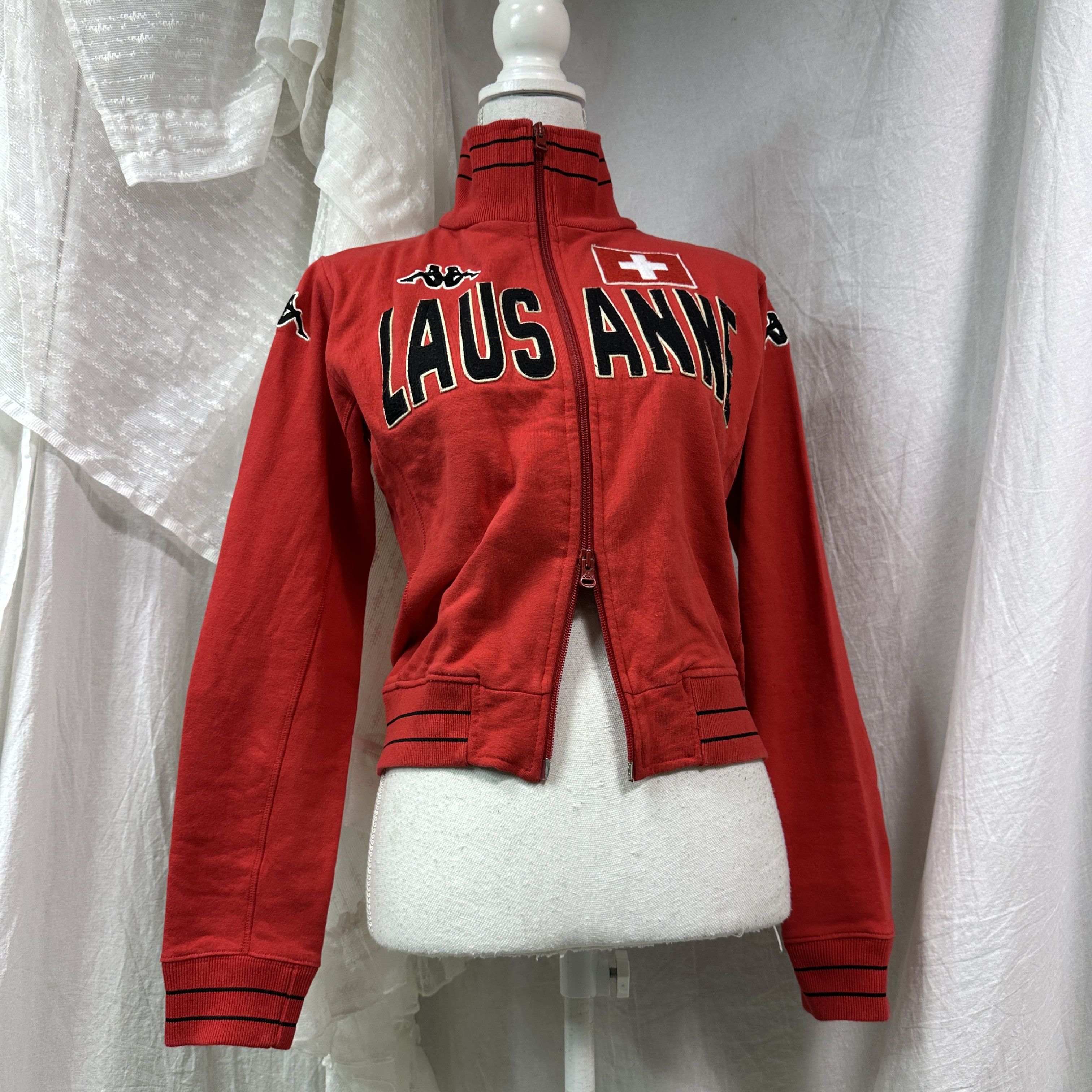 Kappa Vintage Streetwear Kappa Lausanne Zip Sweatshirt Y2K Size US M / EU 48-50 / 2 - 1 Thumbnail