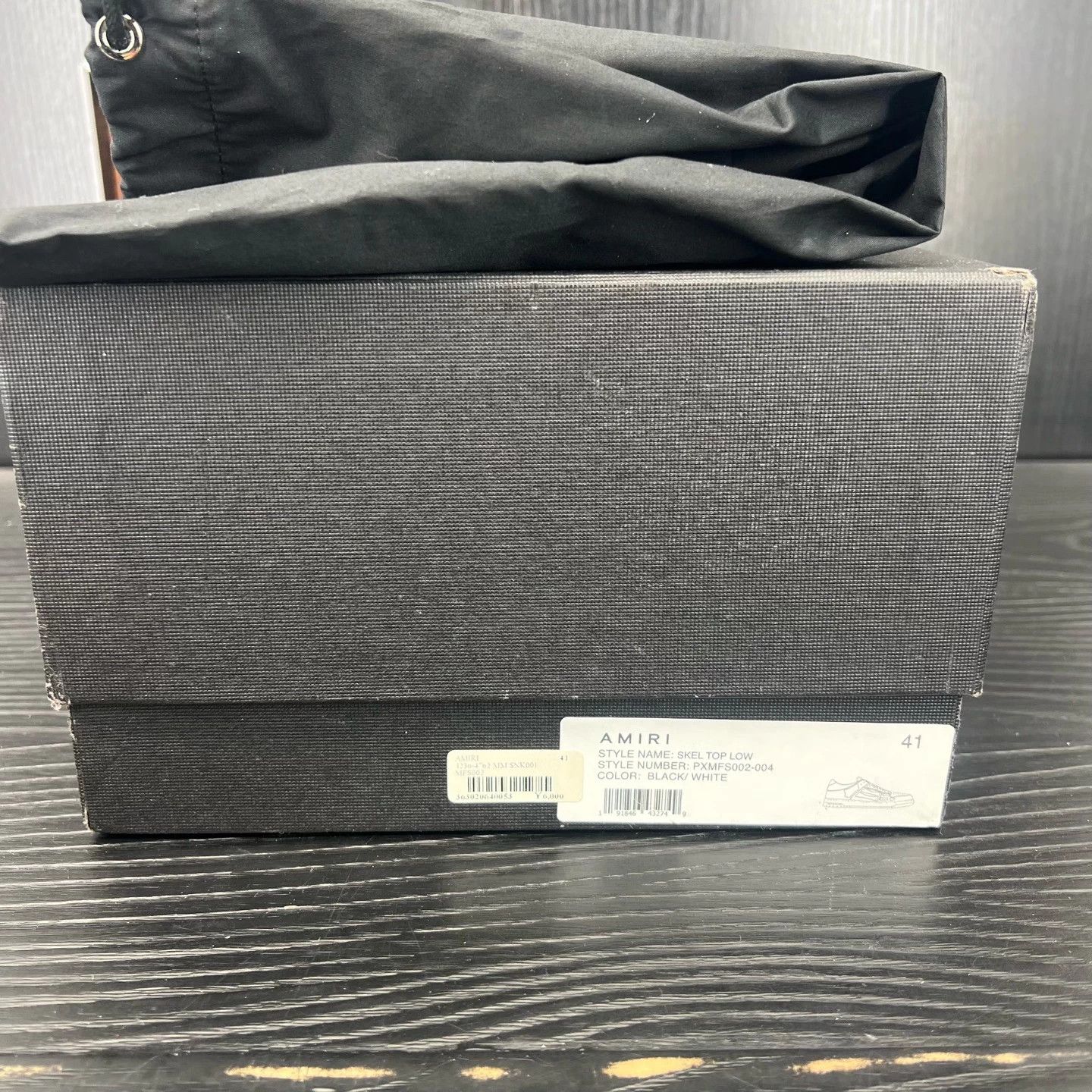 Amiri AMIRI Black/White Bones 41 Size US 8 / EU 41 - 9 Thumbnail