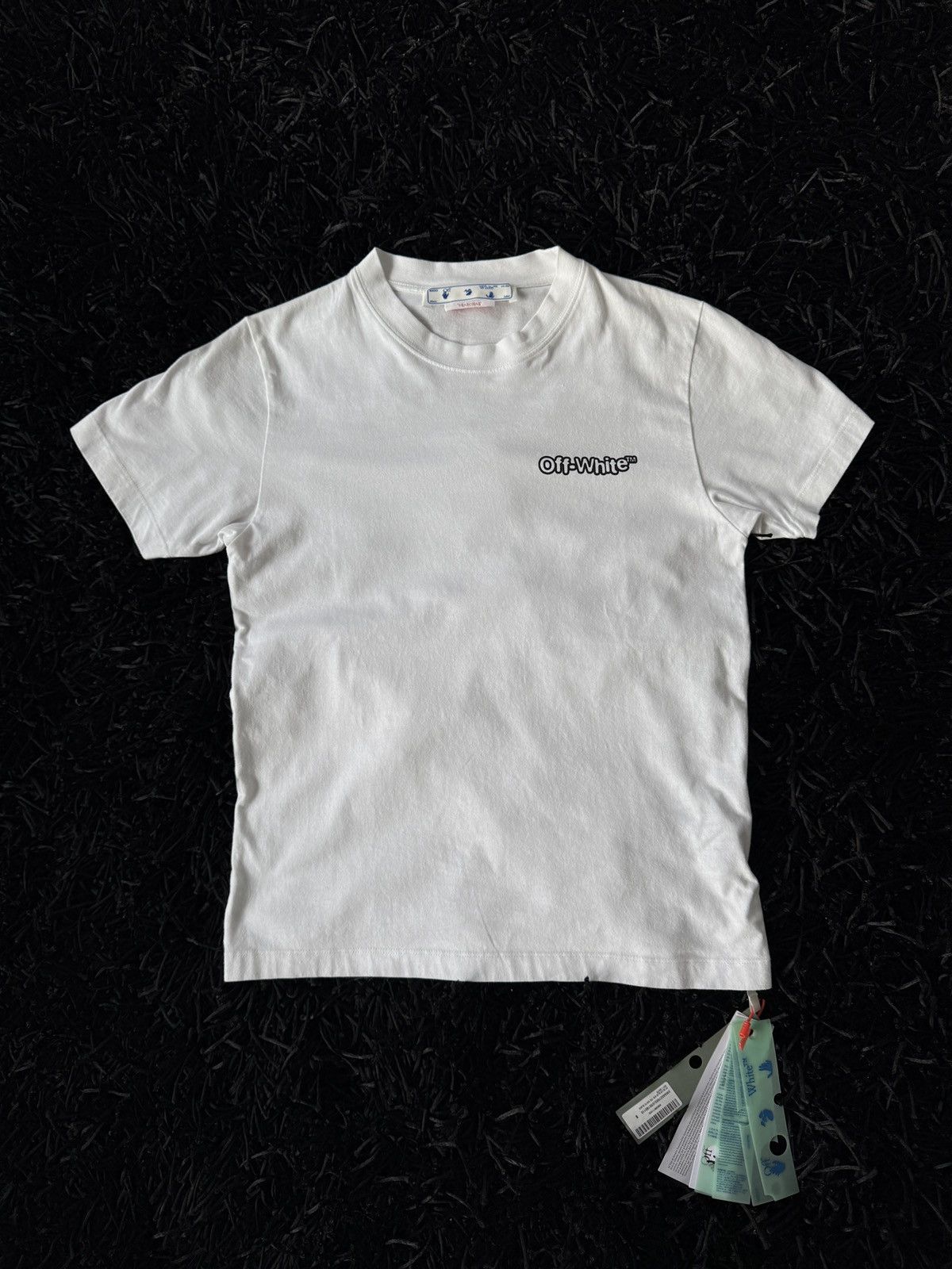 Off-White Off-White Logo T-Shirt Size US S / EU 44-46 / 1 - 3 Thumbnail
