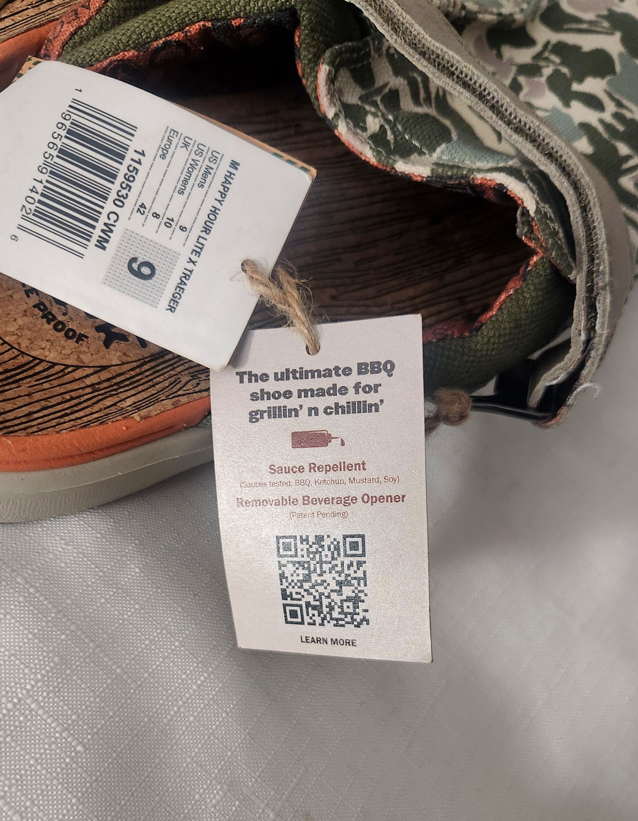 Sanuk Sanuk X Traeger Limited Edition Collab Unisex Camo M 9 W 10 Size US 9 / EU 42 - 11 Thumbnail