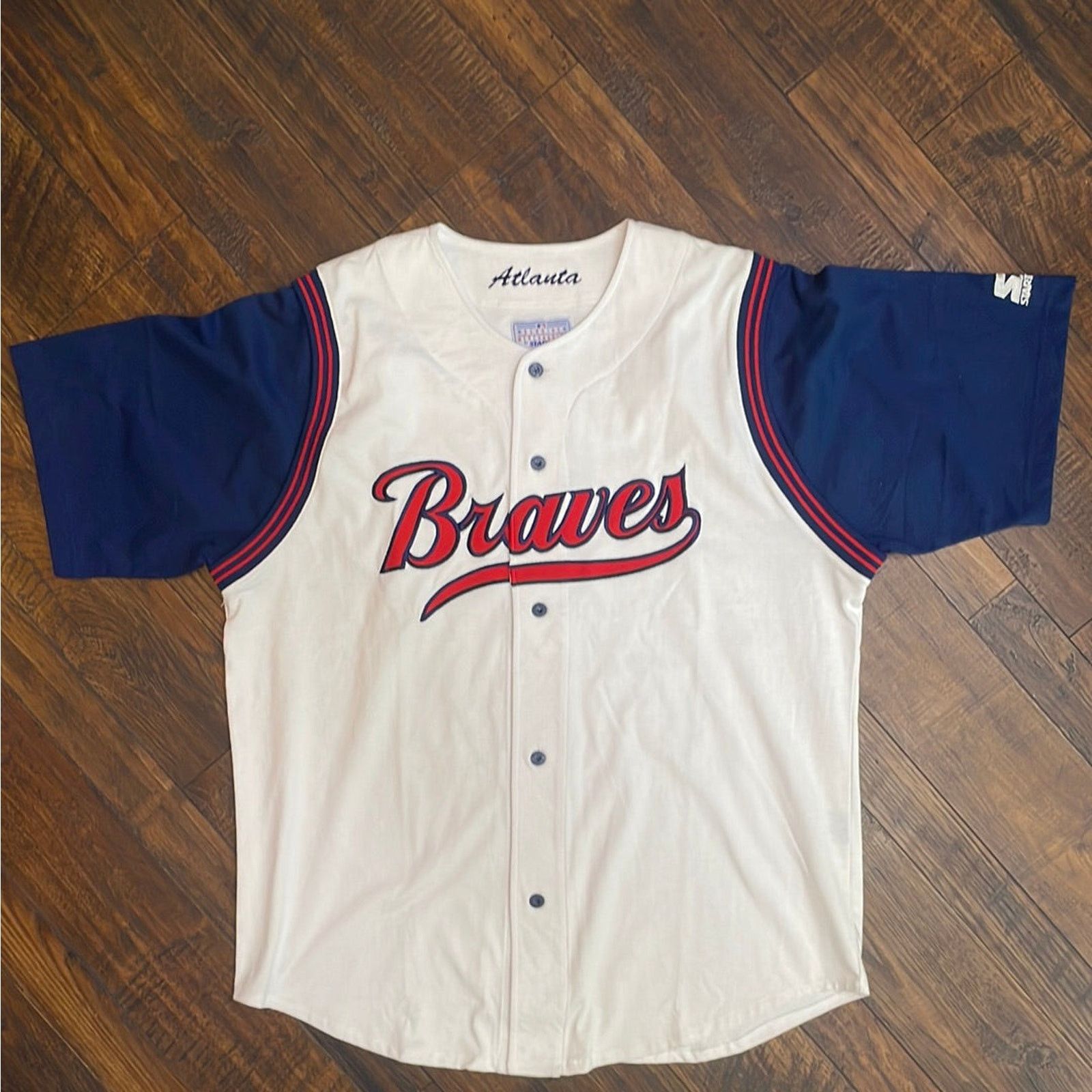 Starter Starter MLB Atlanta Braves jersey size XXL Size US XXL / EU 58 / 5 - 1 Thumbnail