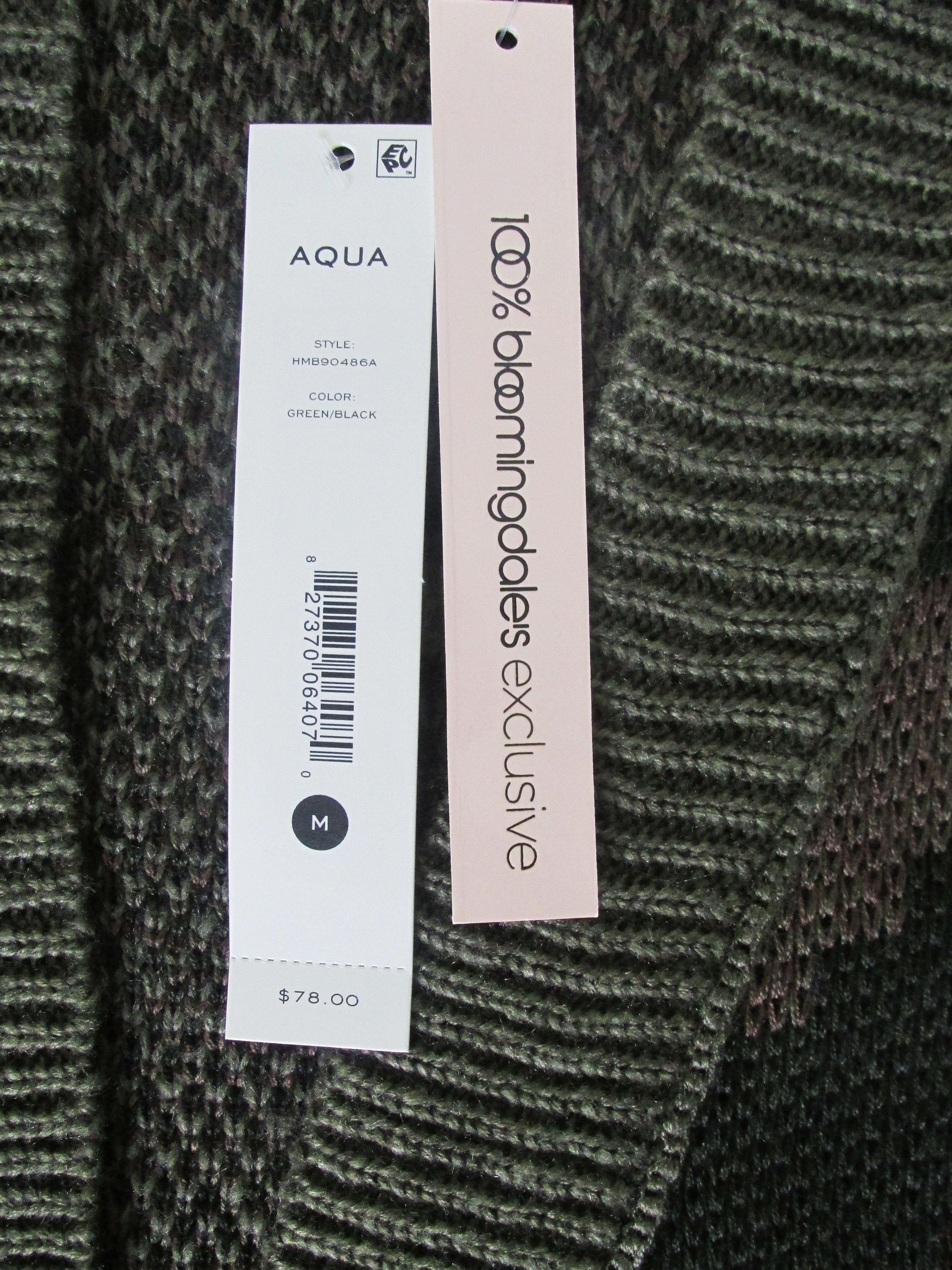 AQUA Aqua (NWT) Women's Open Front Cardigan Size Medium Size M / US 6-8 / IT 42-44 - 5 Thumbnail