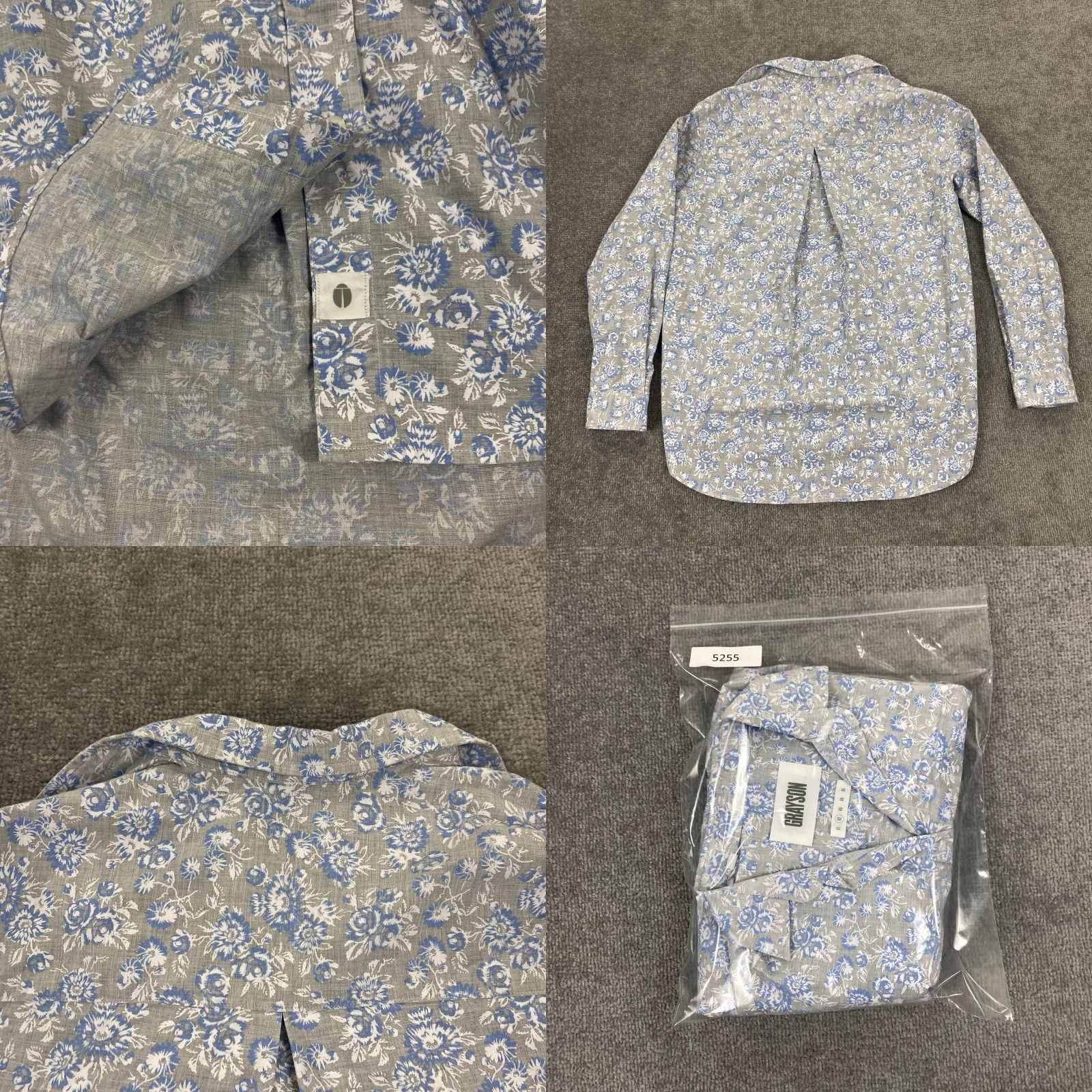 Frank & Eileen GRAYSON Shirt Womens Size 2 Small Floral The Hero Frank & Eileen Button Up Top Size XS / US 0-2 / IT 36-38 - 9 Thumbnail
