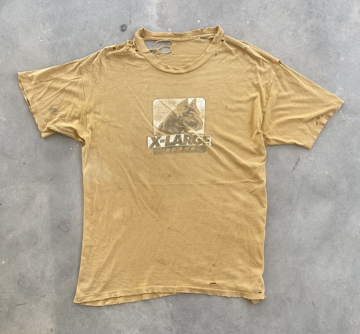 Vintage × Xlarge VINTAGE XLARGE DISTRESSED TEE Size US XL / EU 56 / 4 - 1 Thumbnail