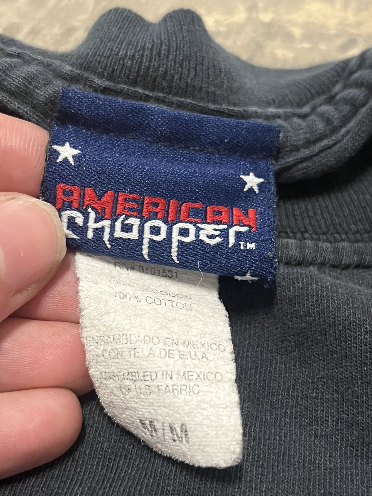 Harley Davidson × Vintage Vintage biker t shirt American chopper harley style faded Size US M / EU 48-50 / 2 - 9 Thumbnail