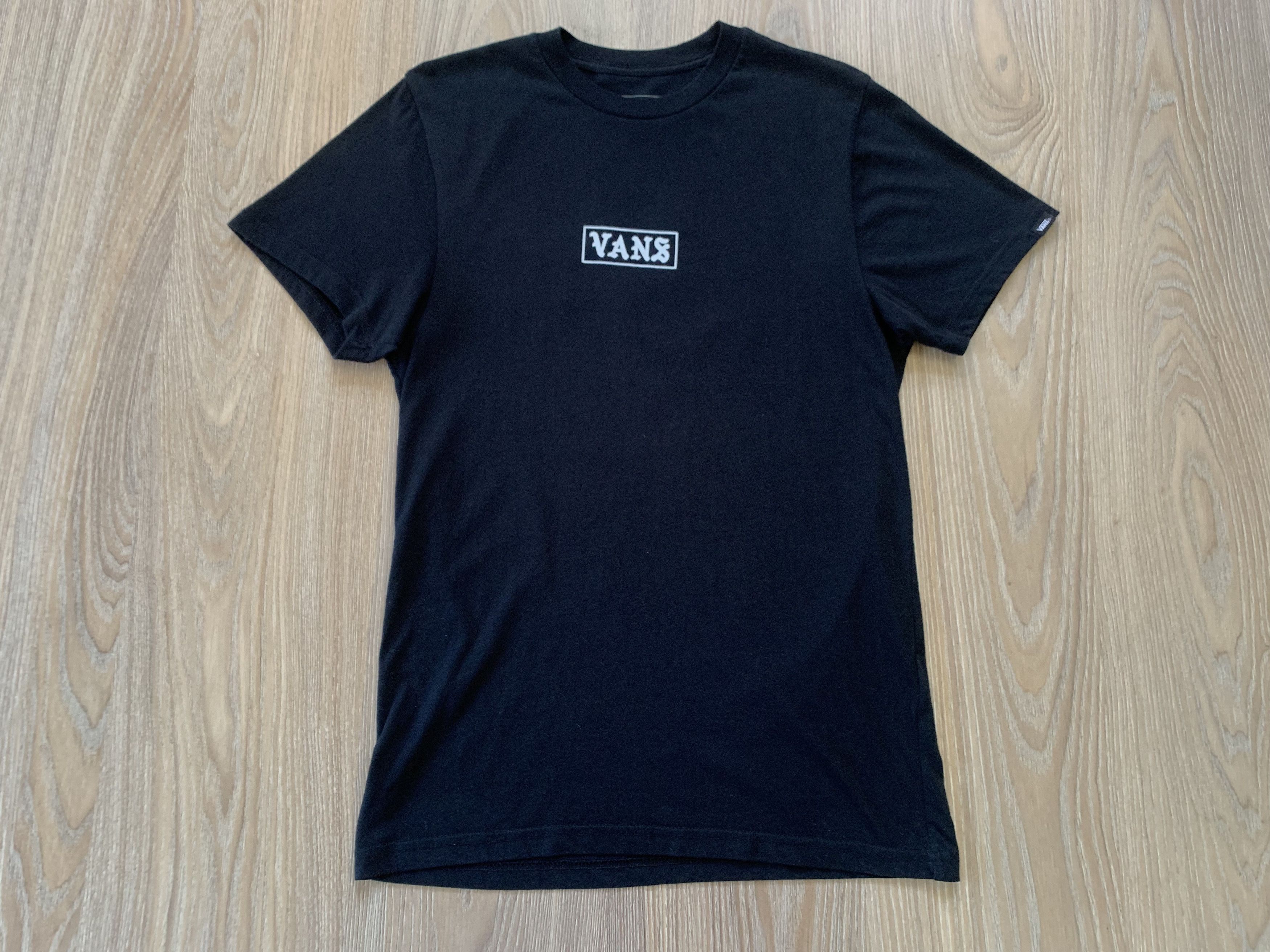 Vans Vans Watch Your Back Black Printed Custom Fit T-Shirt Size US S / EU 44-46 / 1 - 2 Thumbnail