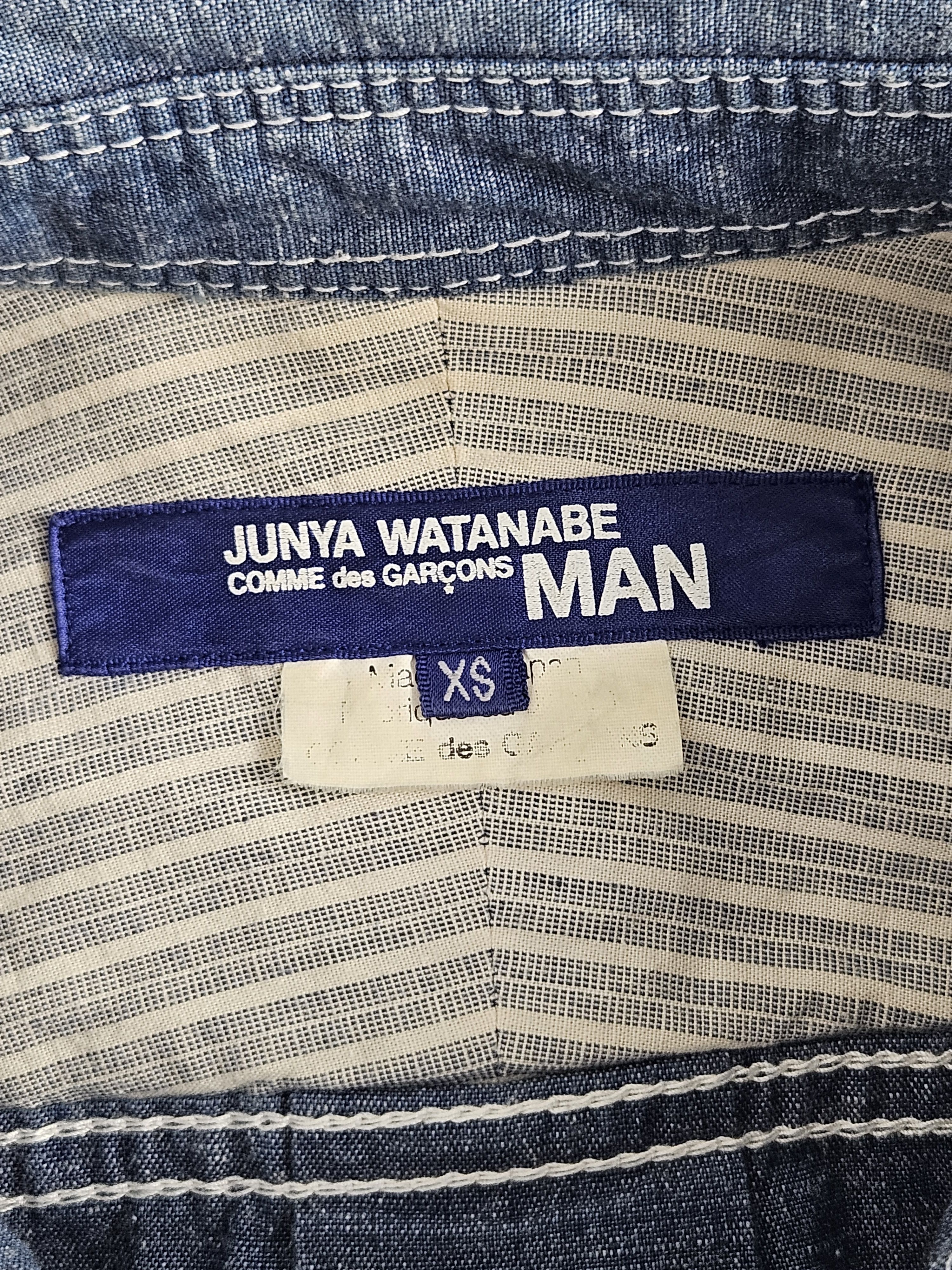 Comme des Garcons Junya Watanabe Comme des Garcons AD2013 Denim Jacket Size US XS / EU 42 / 0 - 4 Thumbnail