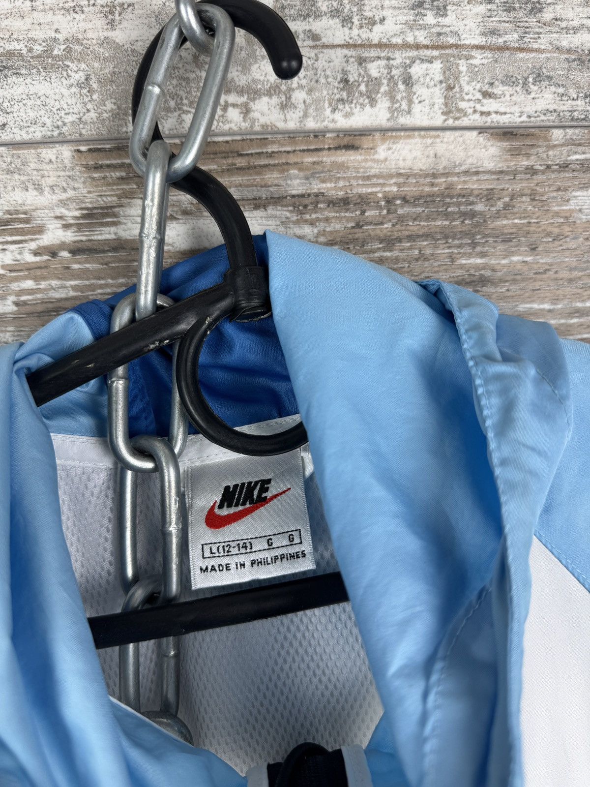 Nike × Vintage Mens Vintage Nike nylon track jacket swoosh Olympic y2k rare Size US S / EU 44-46 / 1 - 22 Thumbnail