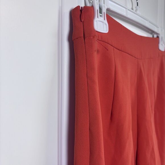 Zara Zara Orange Flare Dress Pants with zipper size XS Size 25" / US 0 / IT 36 - 5 Thumbnail