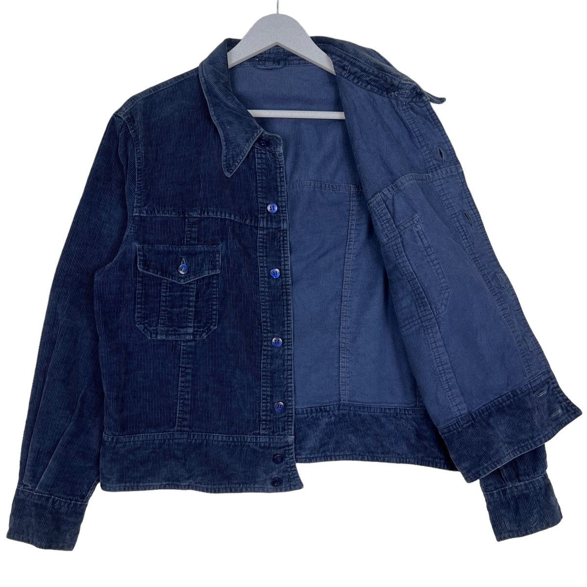Vintage 🔥 VINTAGE MERLET CUT OFF CORDUROY JACKET Size US M / EU 48-50 / 2 - 3 Thumbnail