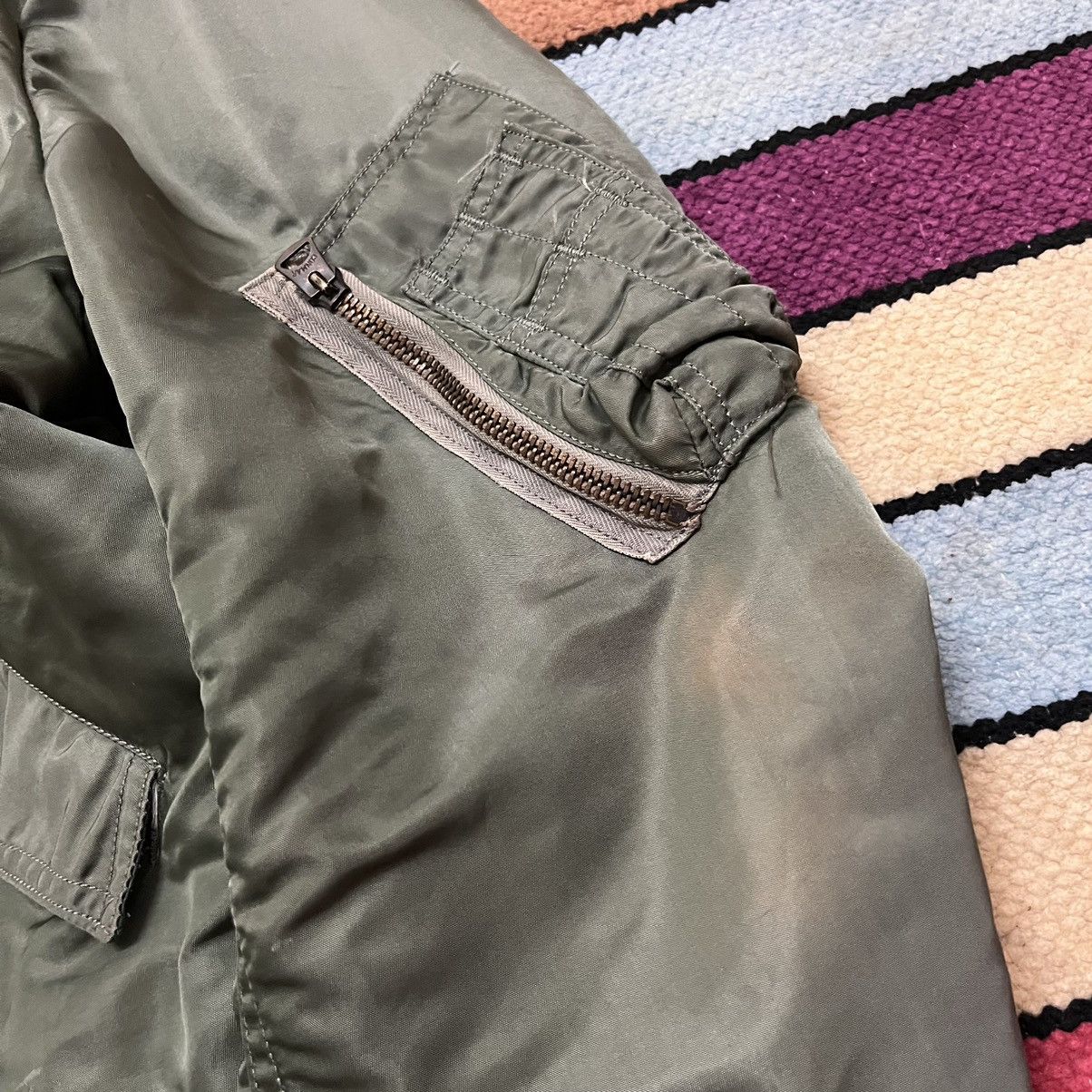 Alpha Industries × Avirex × Vintage Authentic Vintage Avirex Alpha Industry USN 70's Bomber Size US S / EU 44-46 / 1 - 5 Thumbnail