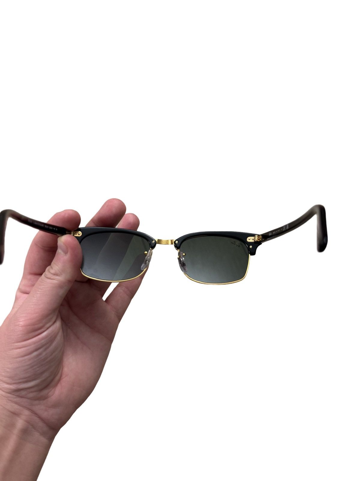 RayBan 🔥 RayBan RB3916 Clubmaster Square Legend Gold Sunglasses Size ONE SIZE - 7 Thumbnail