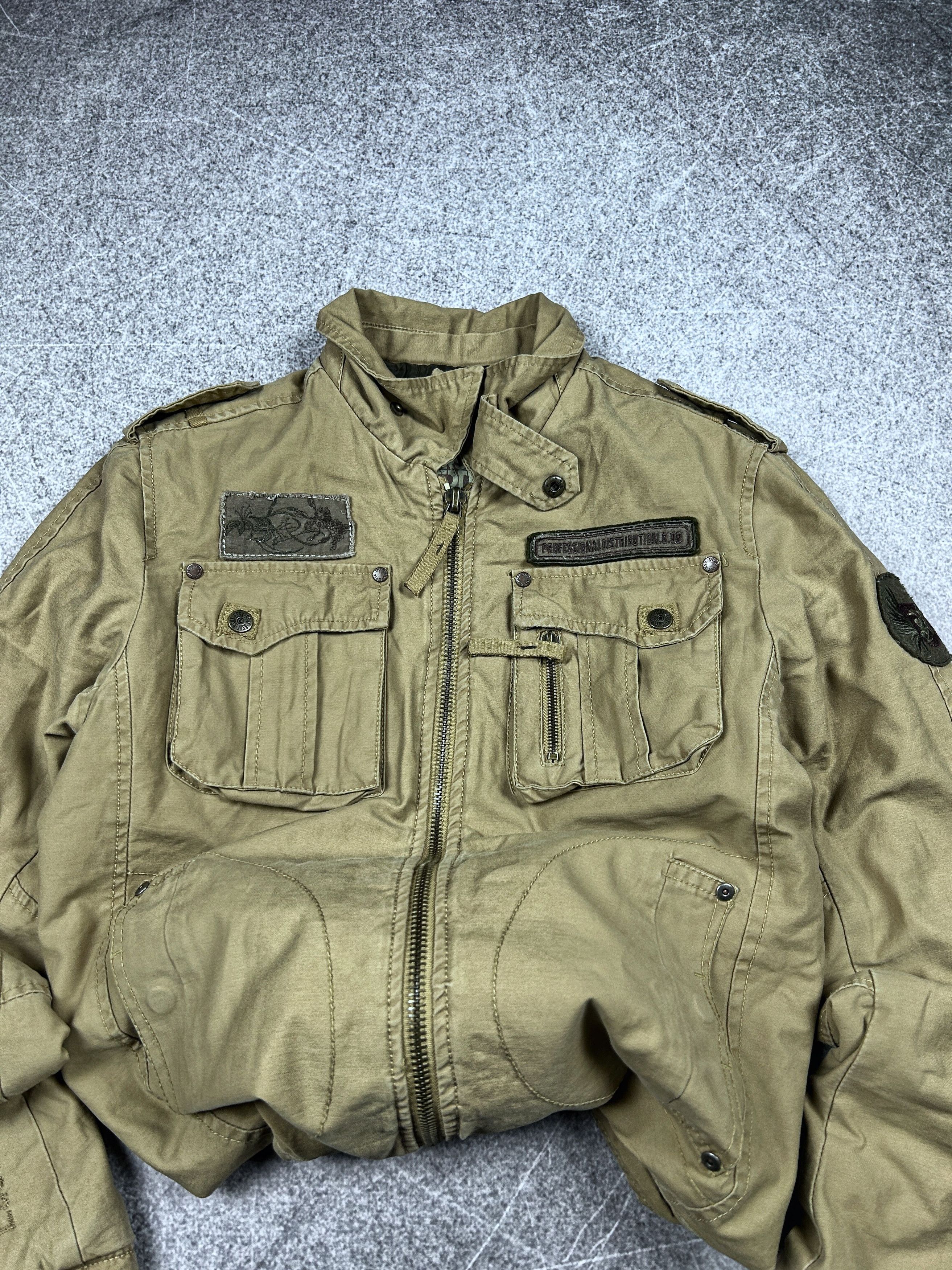 Vintage Vintage Junya Balenciaga Style Classic Cargo Jacket 90s Size US M / EU 48-50 / 2 - 3 Thumbnail