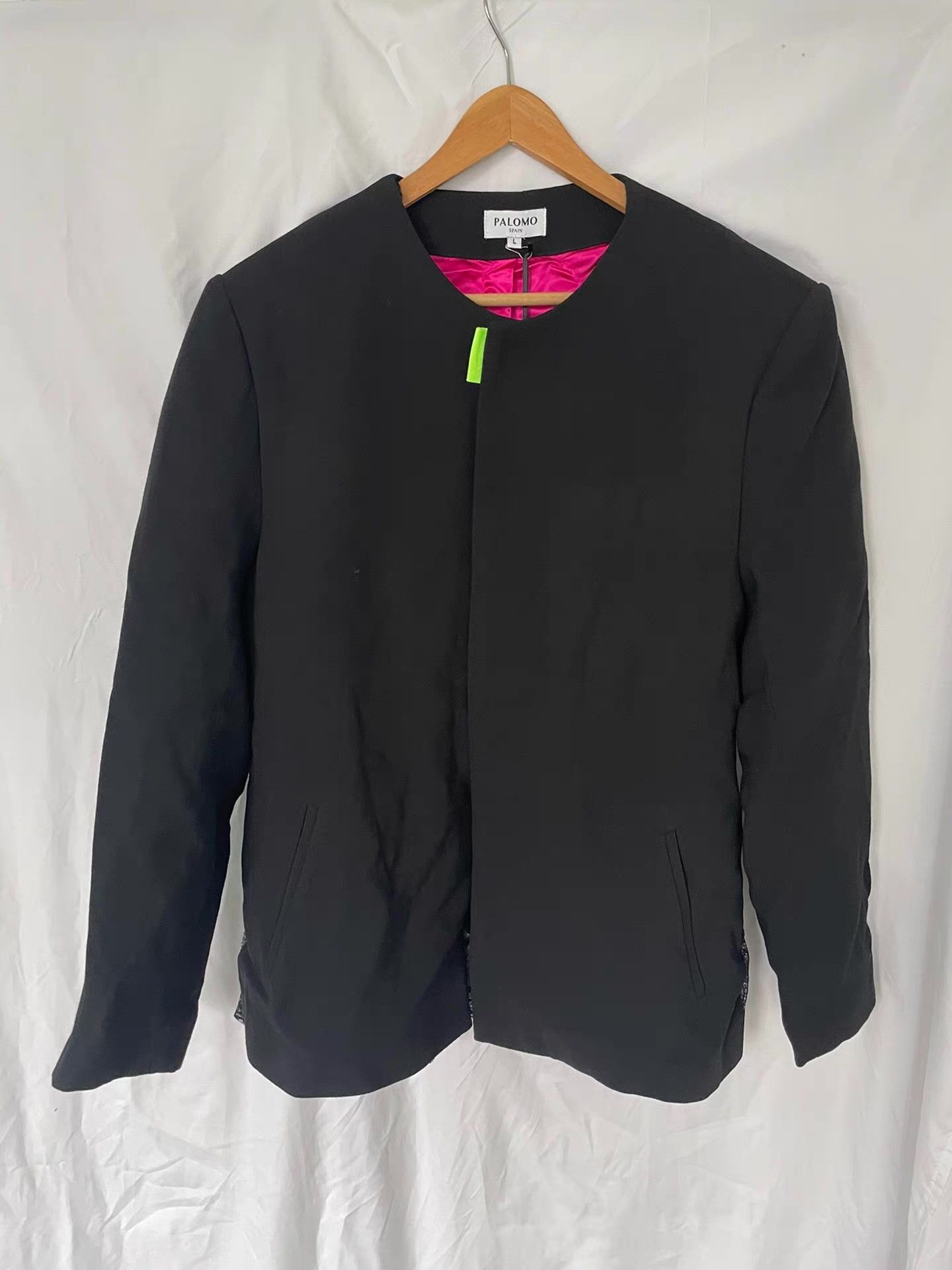 Palomo Spain Palomo Spain Wide-Shoulder Blazer Ｑ21 Size 50R - 1 Thumbnail